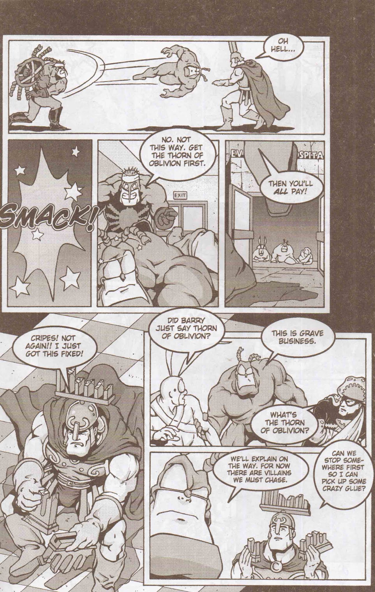 Read online The Tick and Arthur comic -  Issue #1 - 24