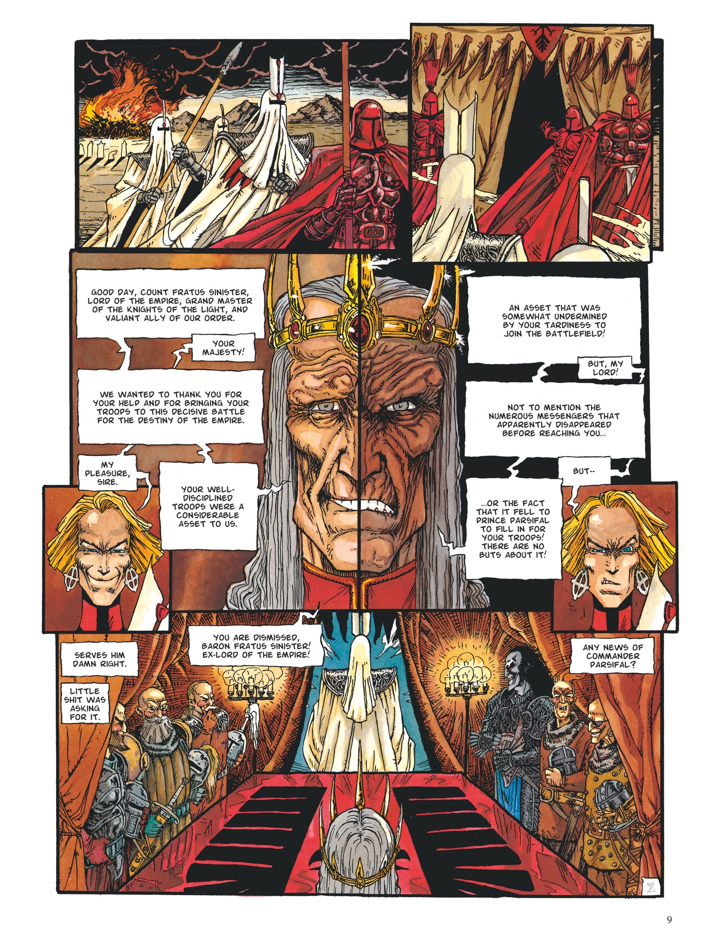 Read online The Black Moon Chronicles comic -  Issue #6 - 7