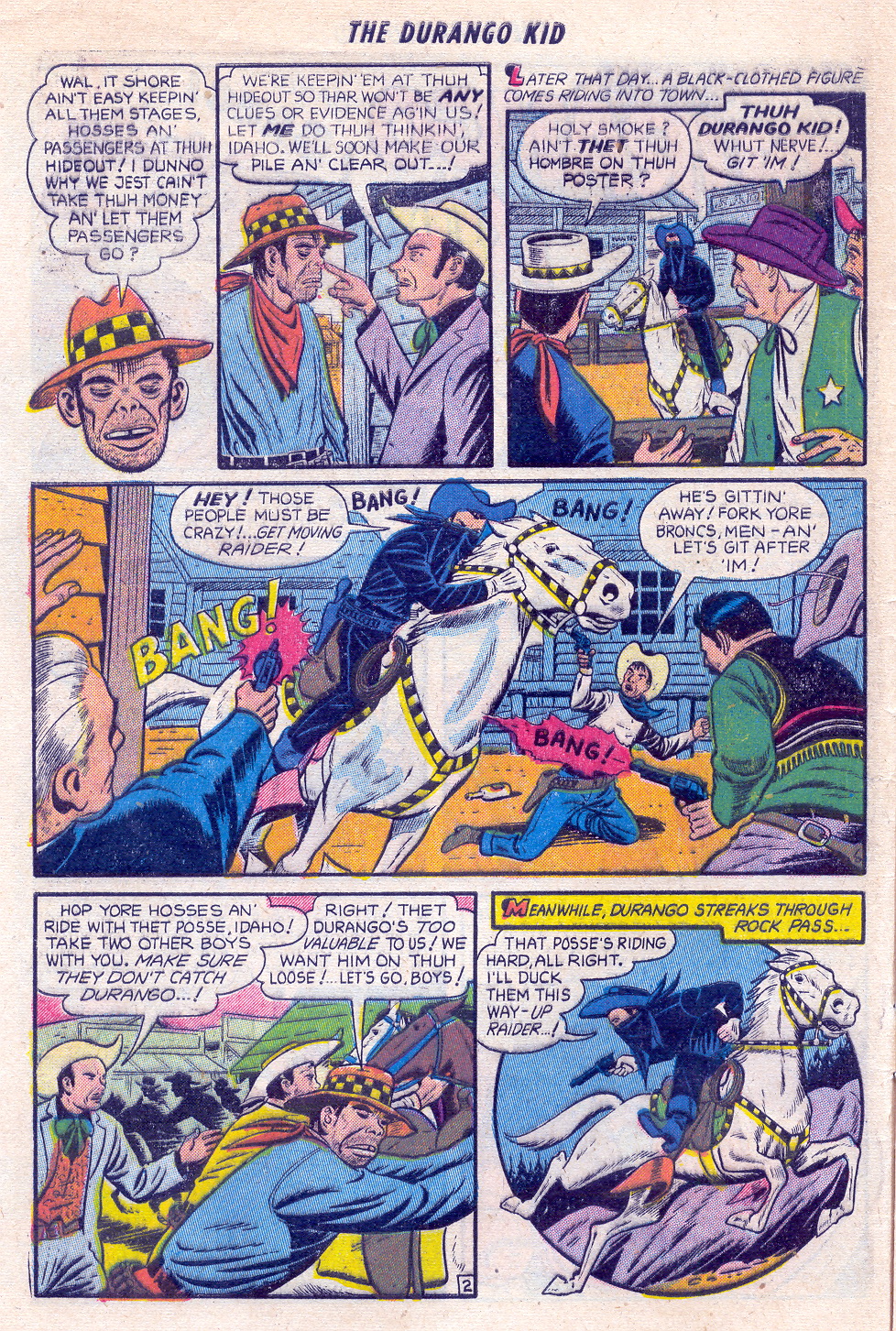 Read online Charles Starrett as The Durango Kid comic -  Issue #25 - 4
