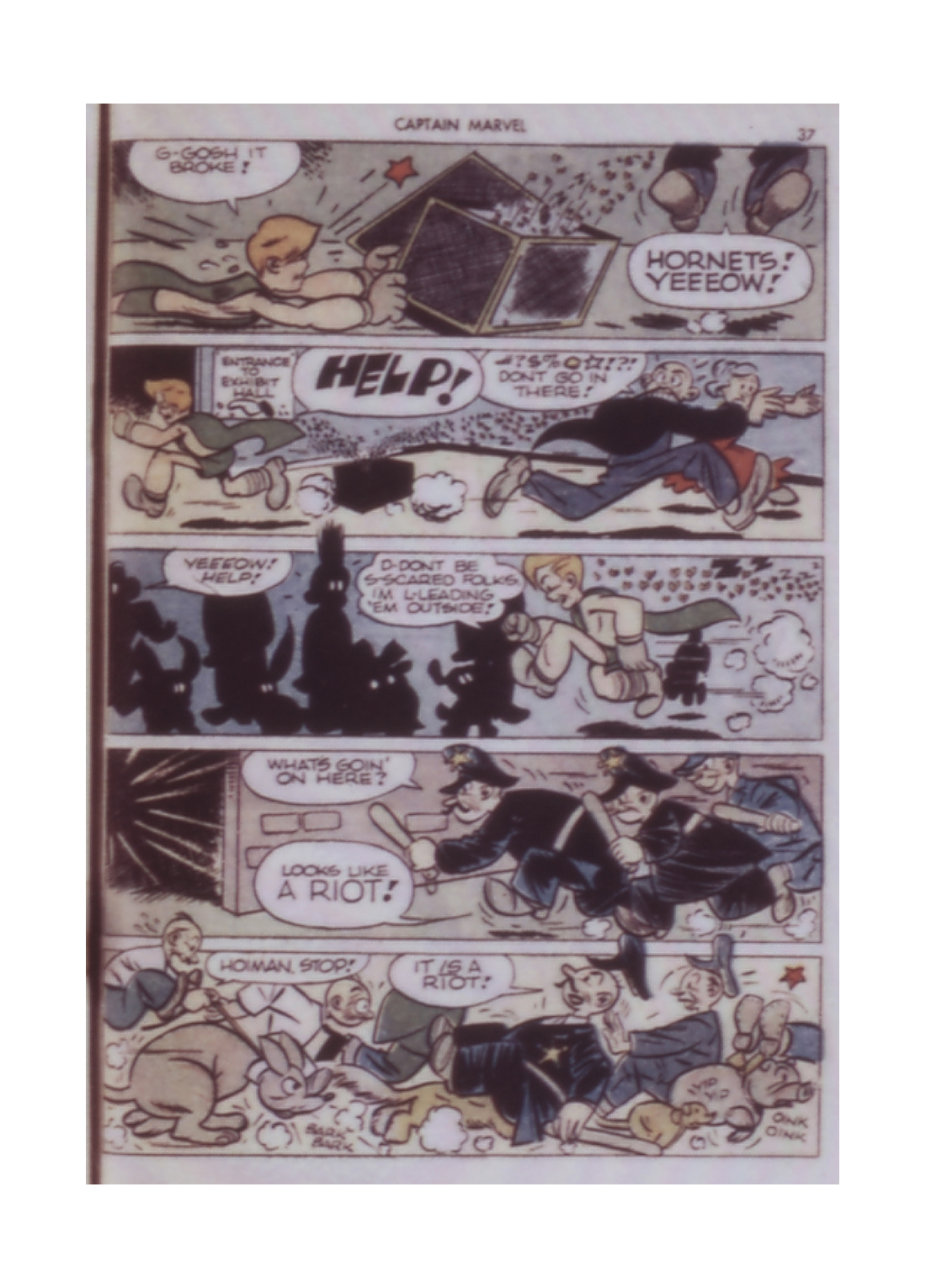 Read online Captain Marvel Adventures comic -  Issue #14 - 37
