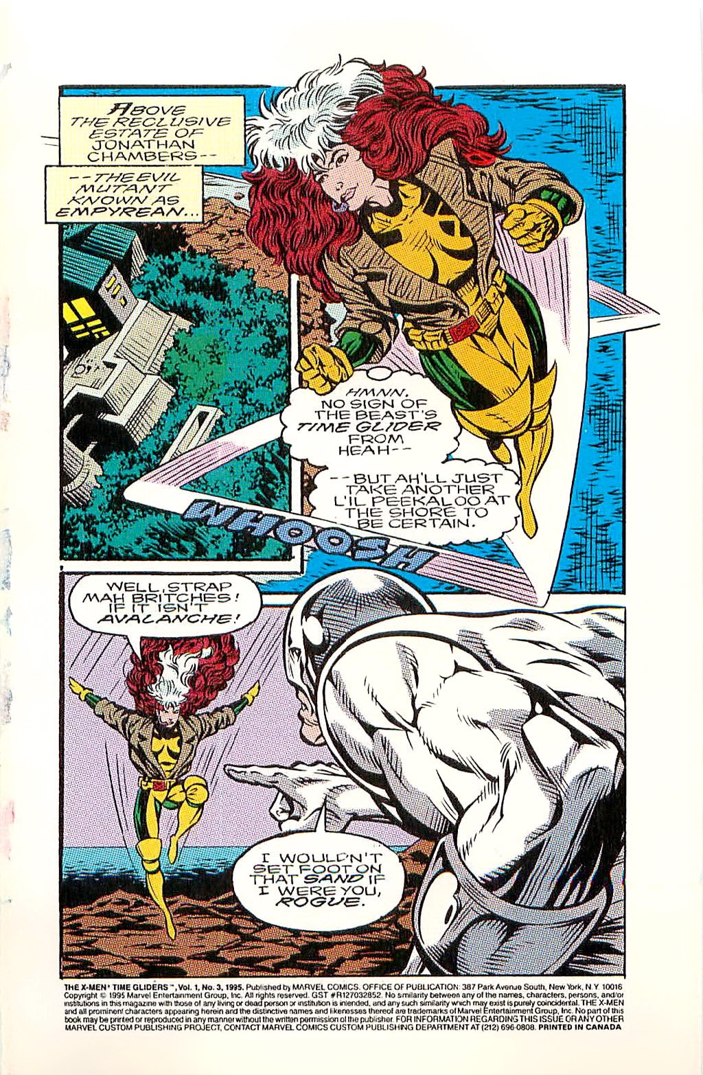 Read online X-Men: Time Gliders comic -  Issue #3 - 3