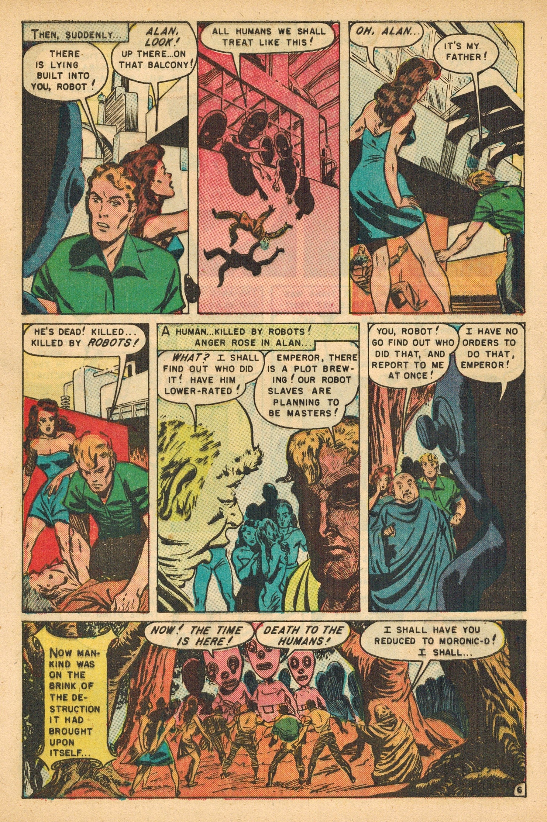 Read online Robotmen of the Lost Planet comic -  Issue # Full - 8