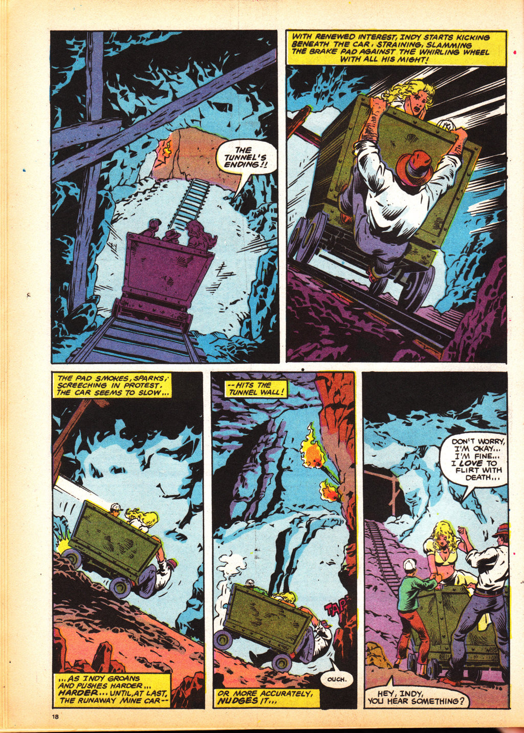 Read online Indiana Jones comic -  Issue #3 - 18