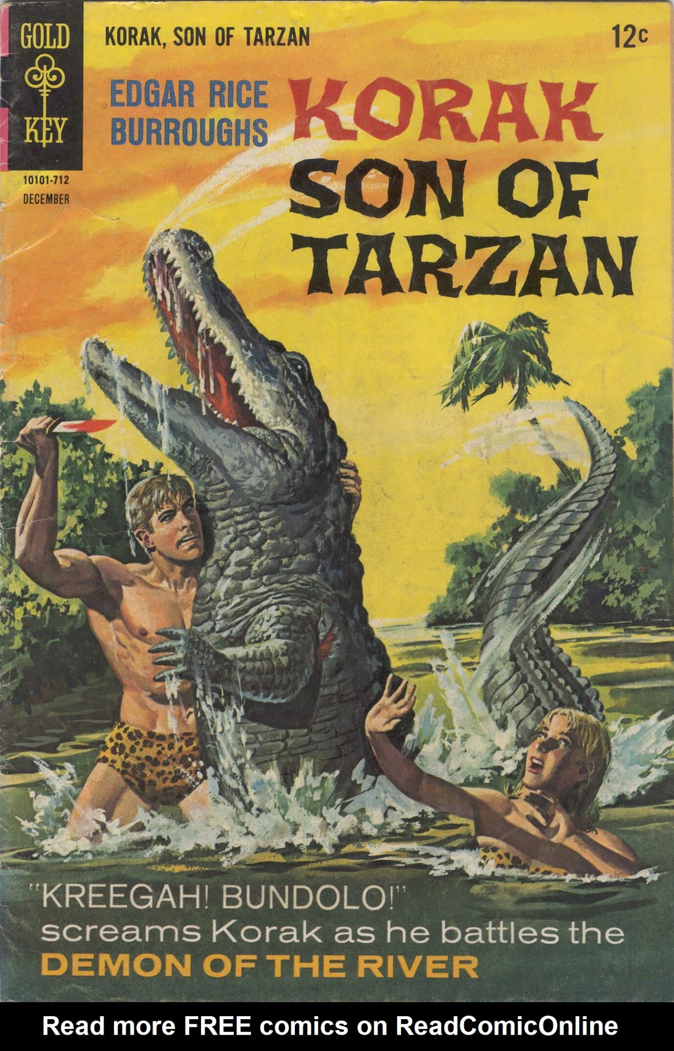 Read online Korak, Son of Tarzan (1964) comic -  Issue #20 - 1