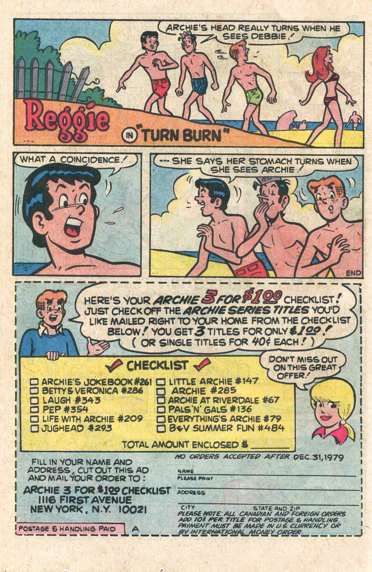 Read online Reggie's Wise Guy Jokes comic -  Issue #51 - 18