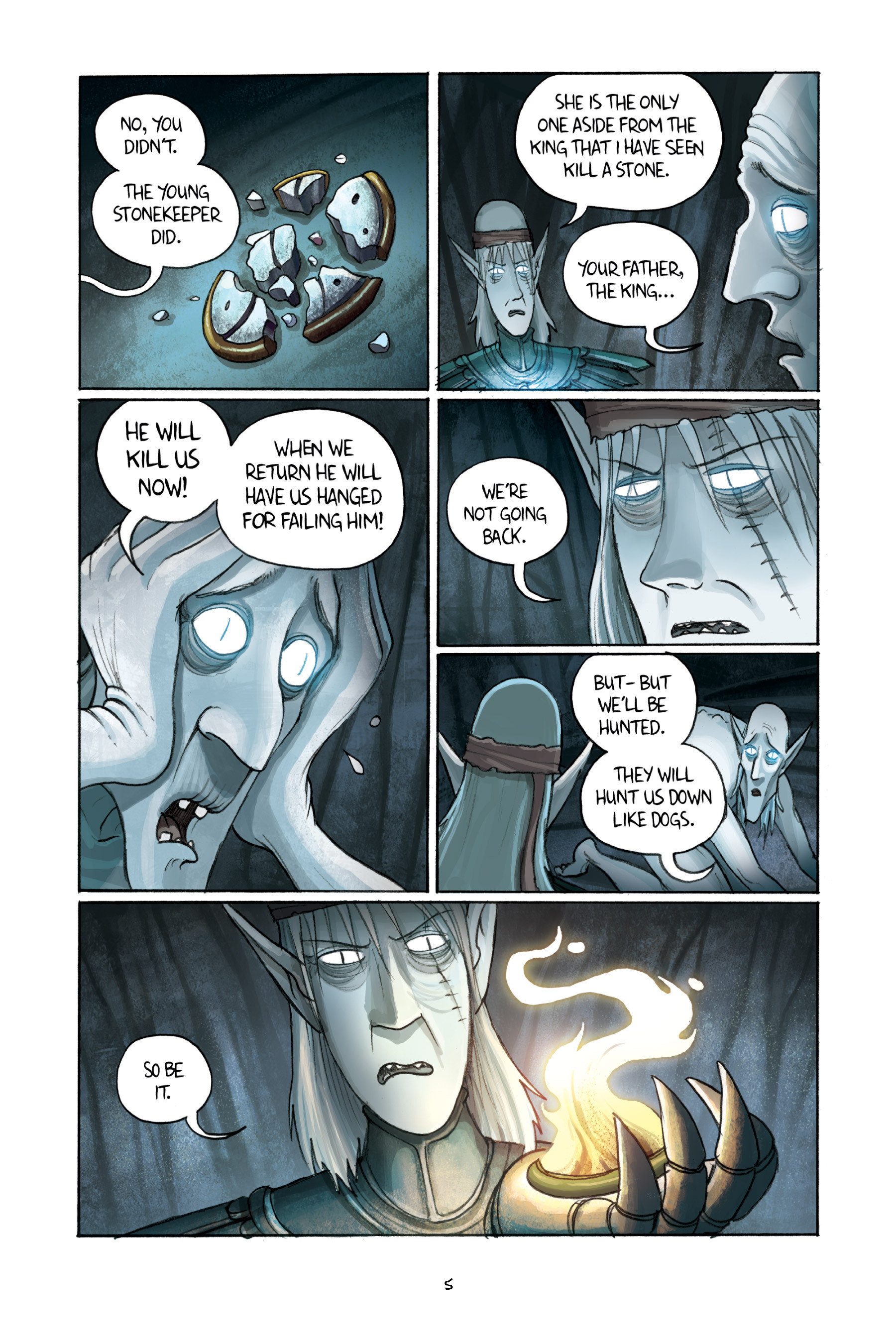 Read online Amulet comic -  Issue # TPB 3 (Part 1) - 7