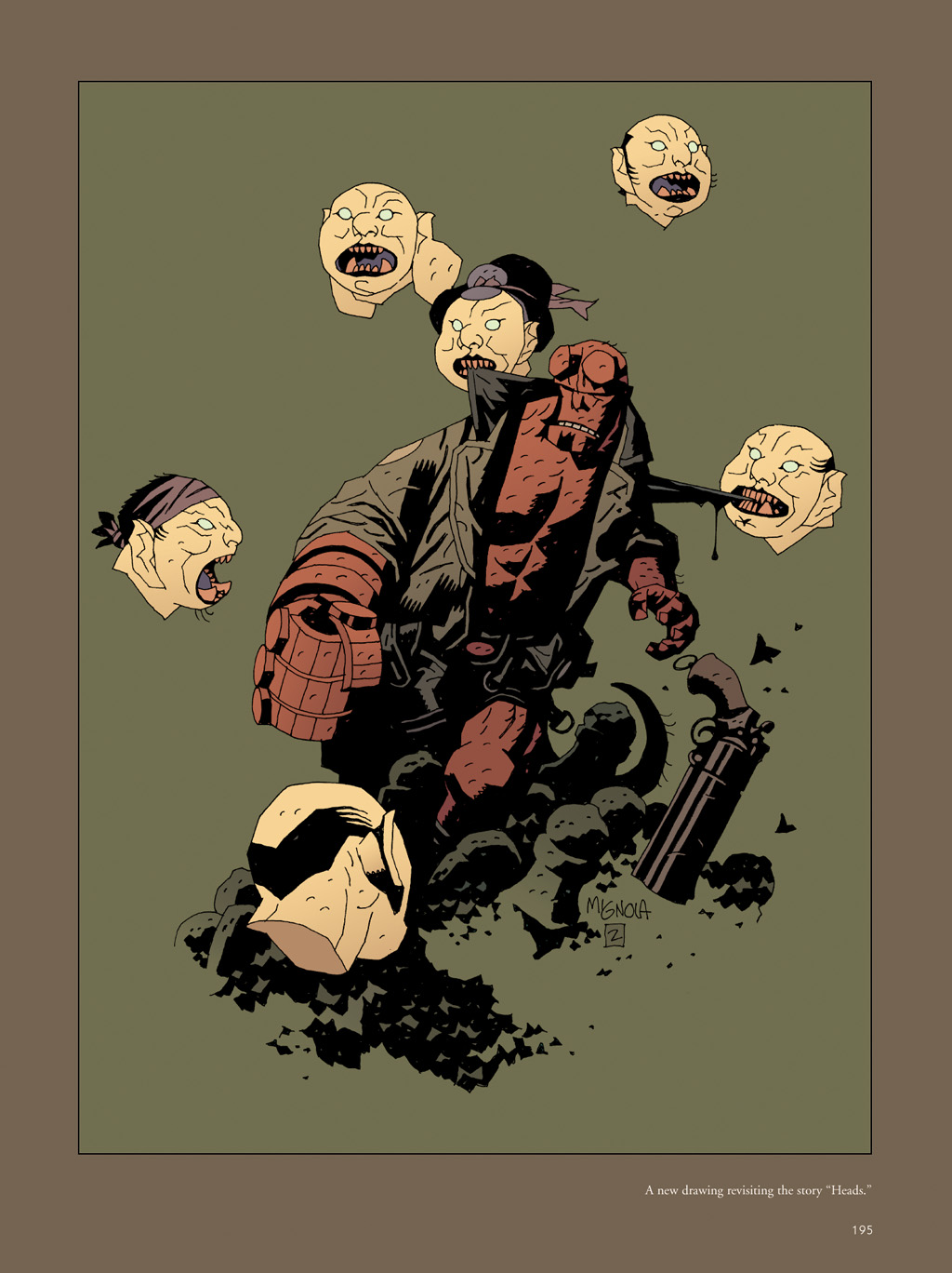 Read online The Art of Hellboy comic -  Issue # TPB - 196