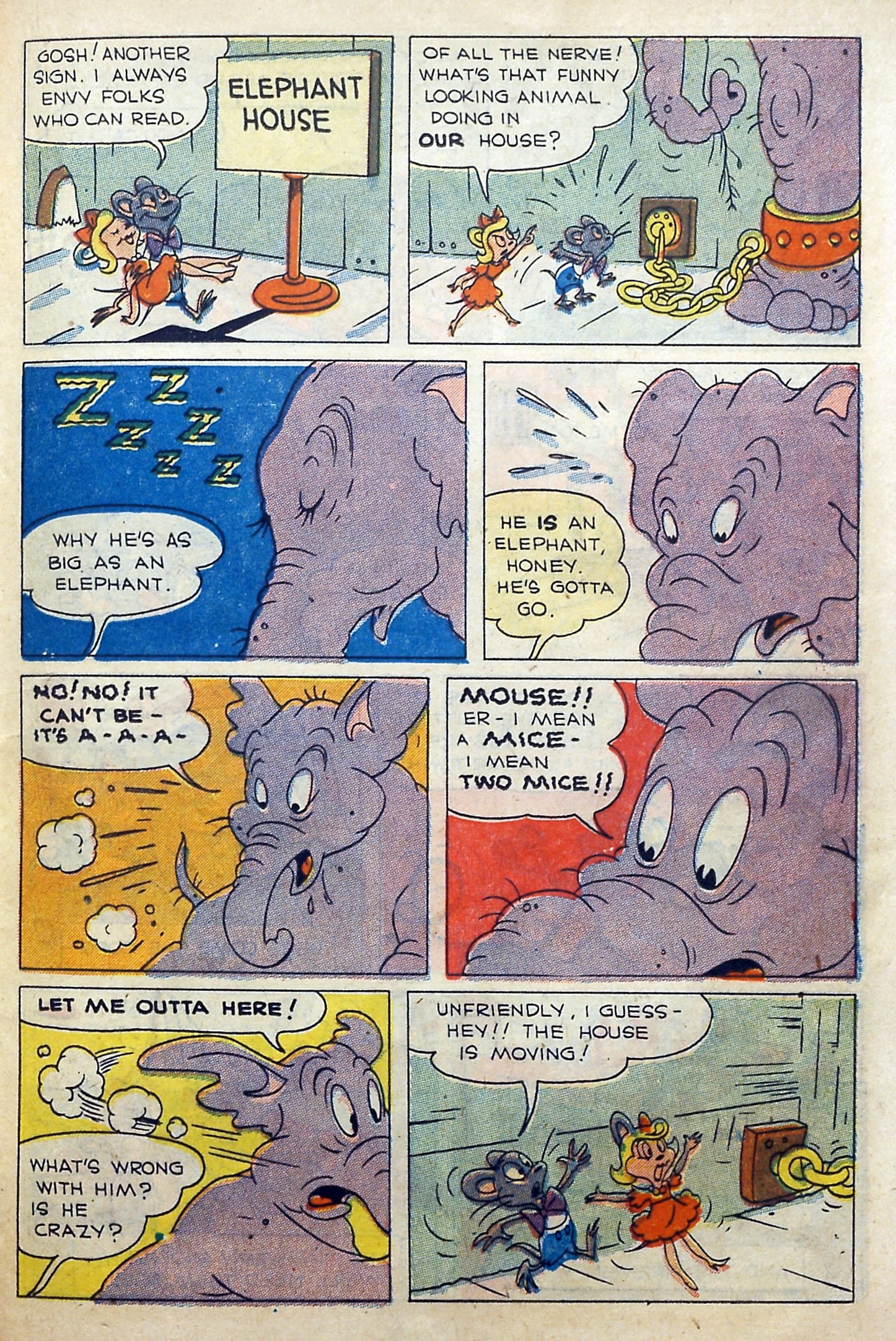 Read online Paul Terry's Mighty Mouse Comics comic -  Issue #13 - 21