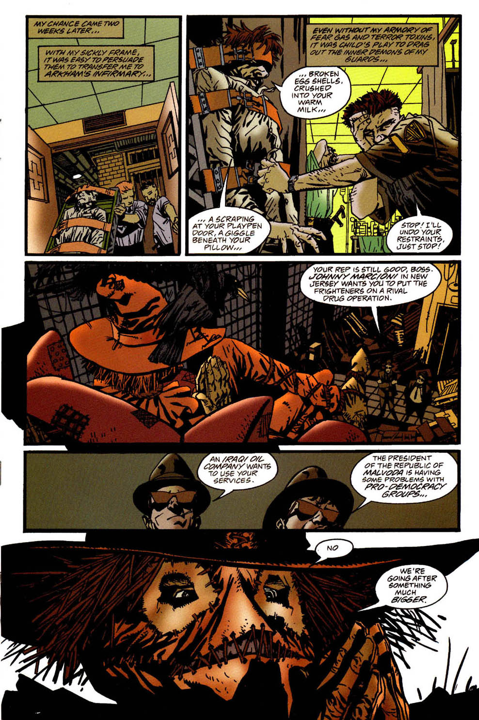 Read online Scarecrow (Villains) comic -  Issue # Full - 7