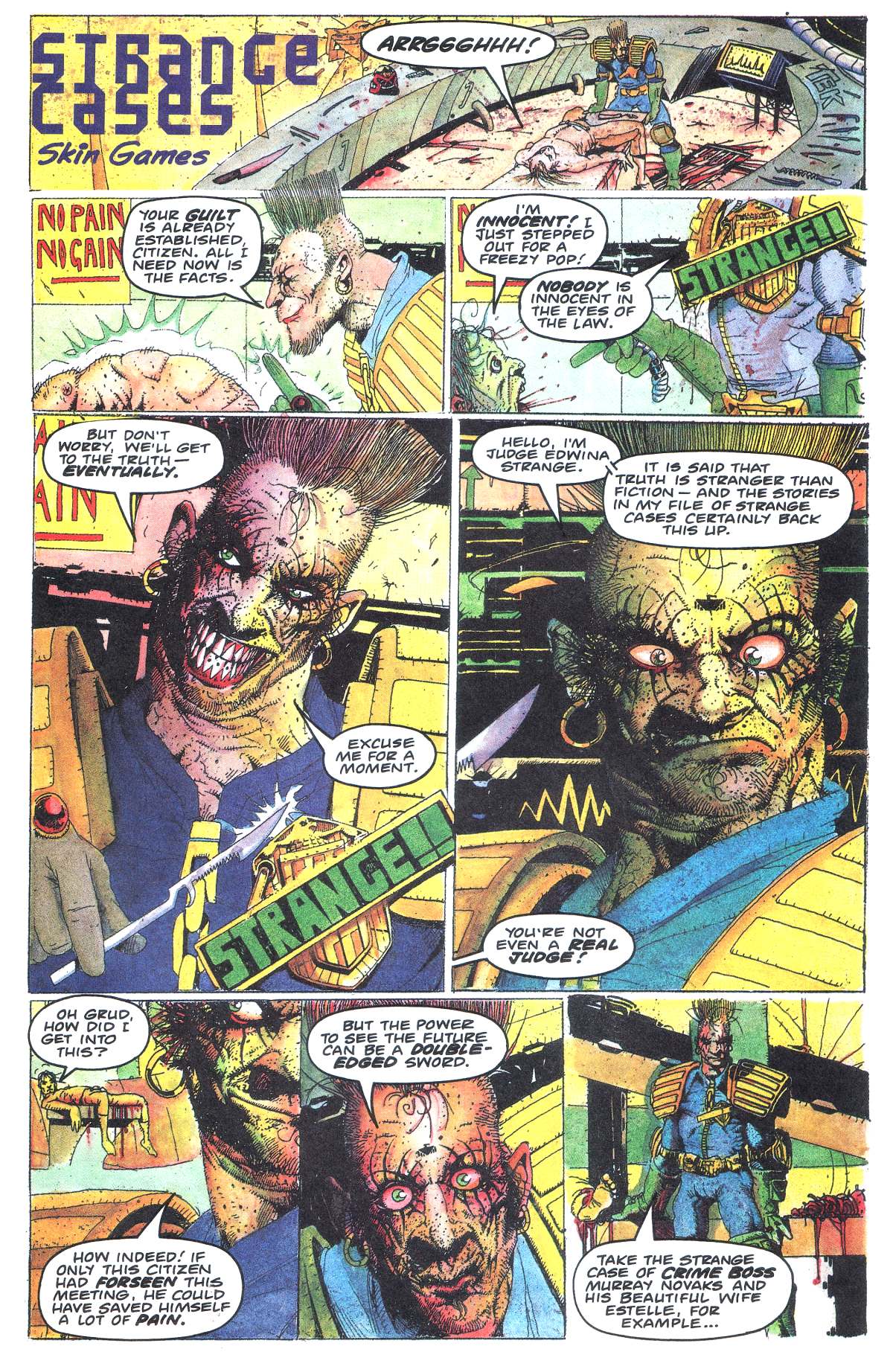 Read online Judge Dredd: The Megazine comic -  Issue #17 - 35