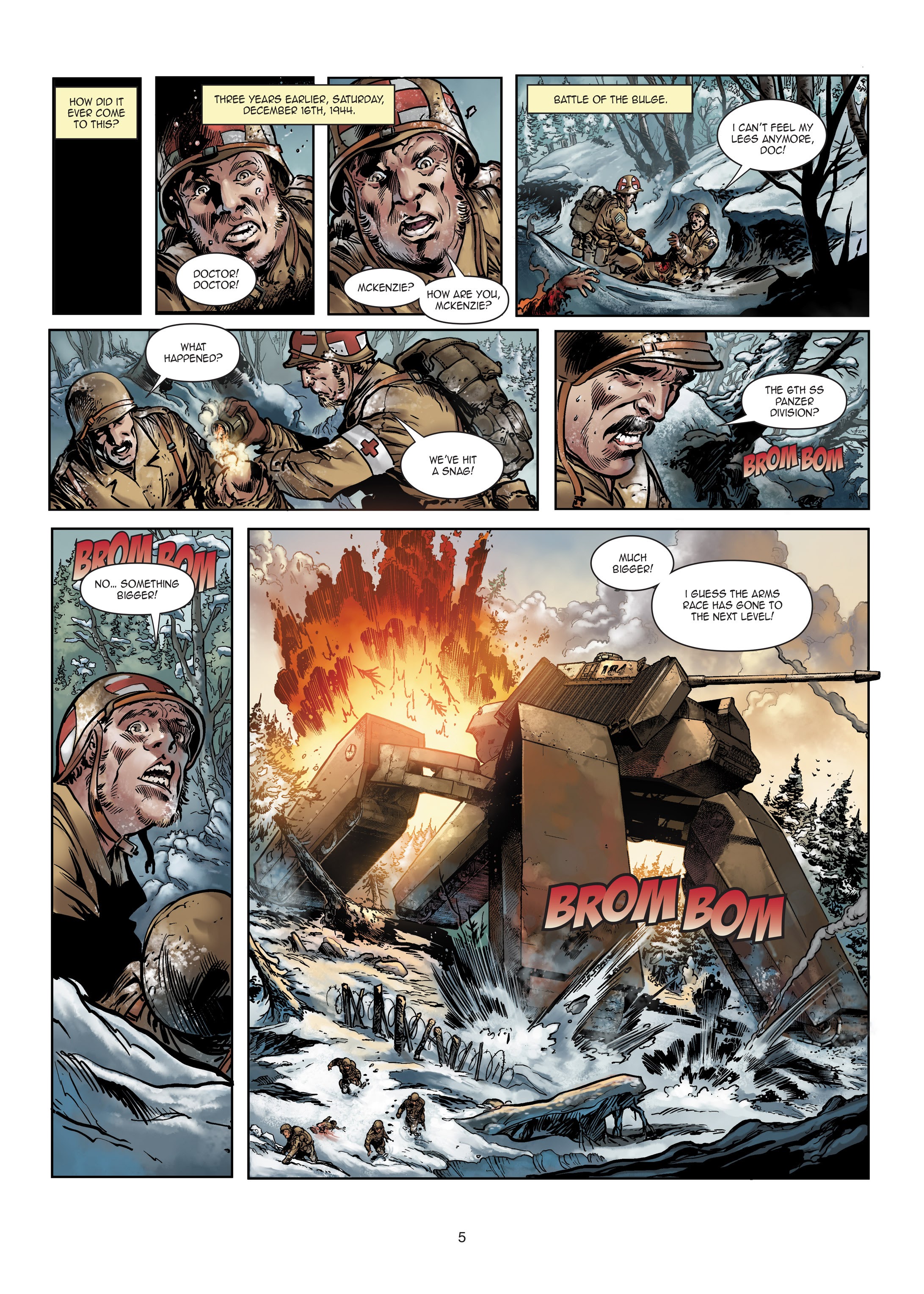 Read online Iron Squad comic -  Issue #5 - 5