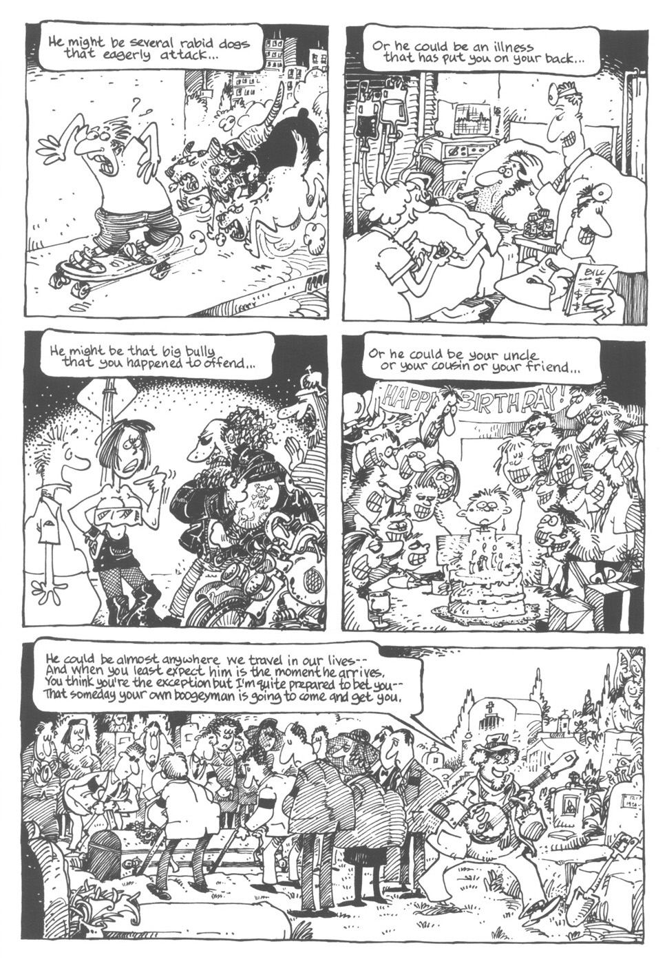 Read online Sergio Aragonés Boogeyman comic -  Issue #1 - 6