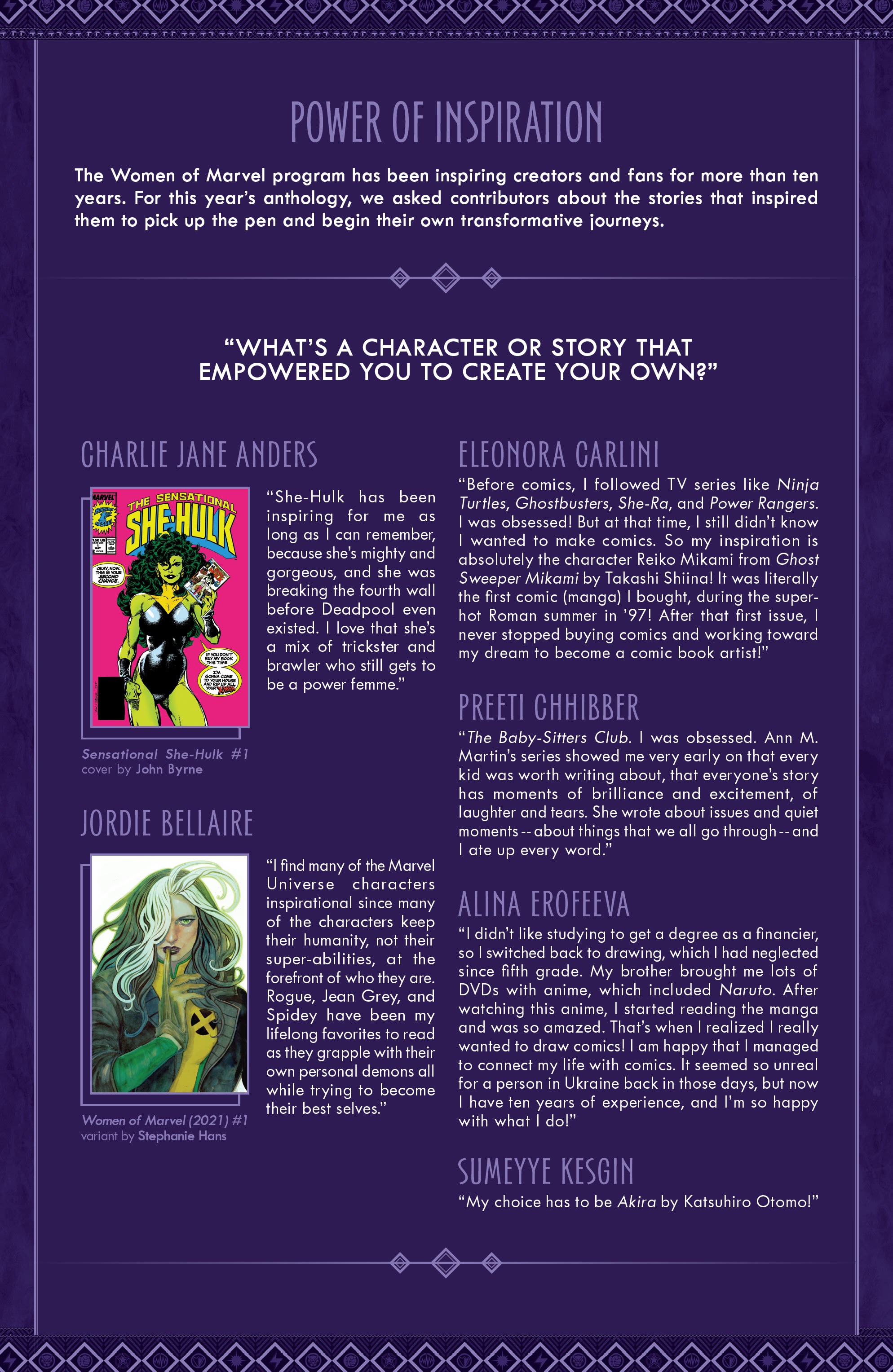 Read online Women of Marvel (2022) comic -  Issue #1 - 4