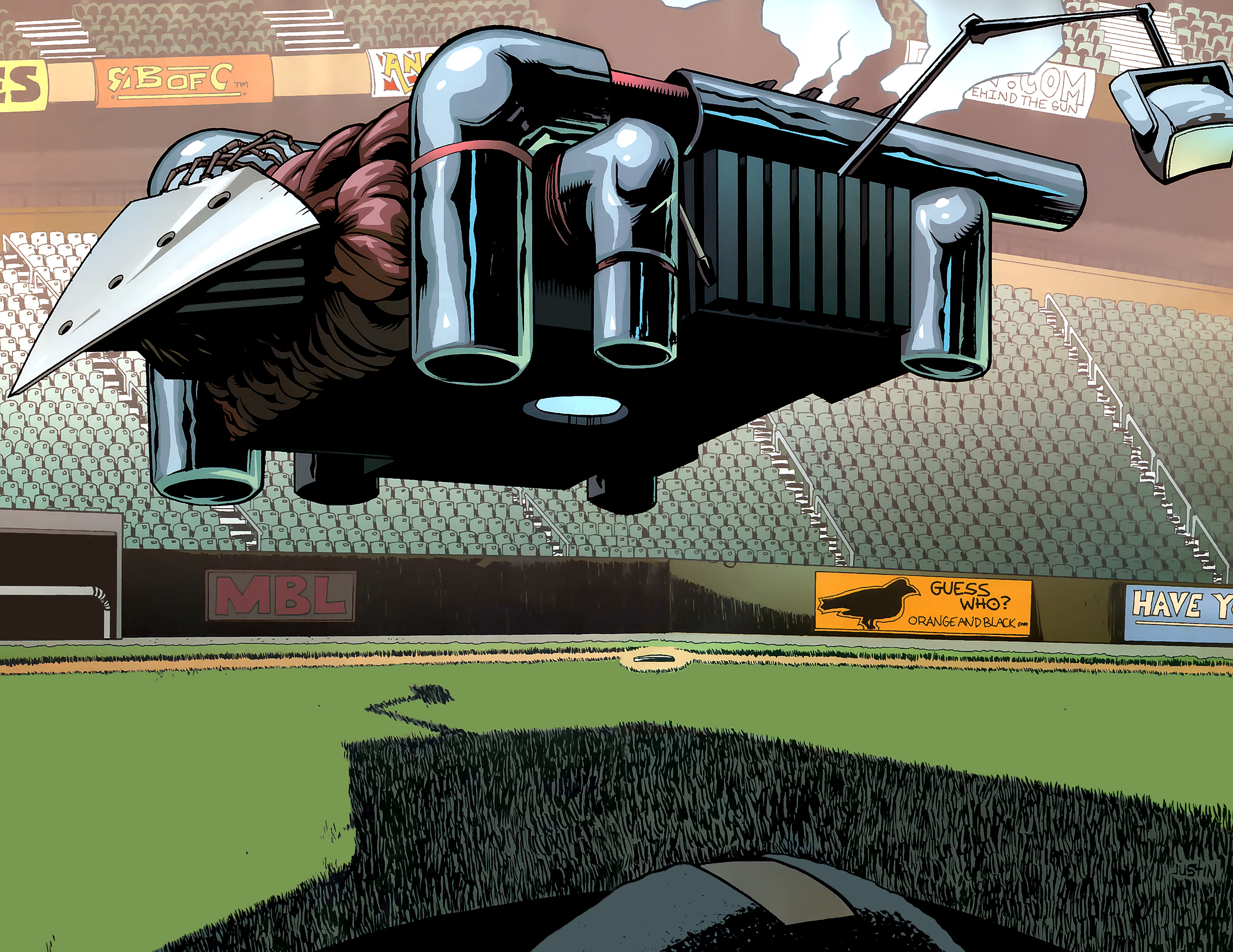 Read online Resurrection (2009) comic -  Issue #8 - 9