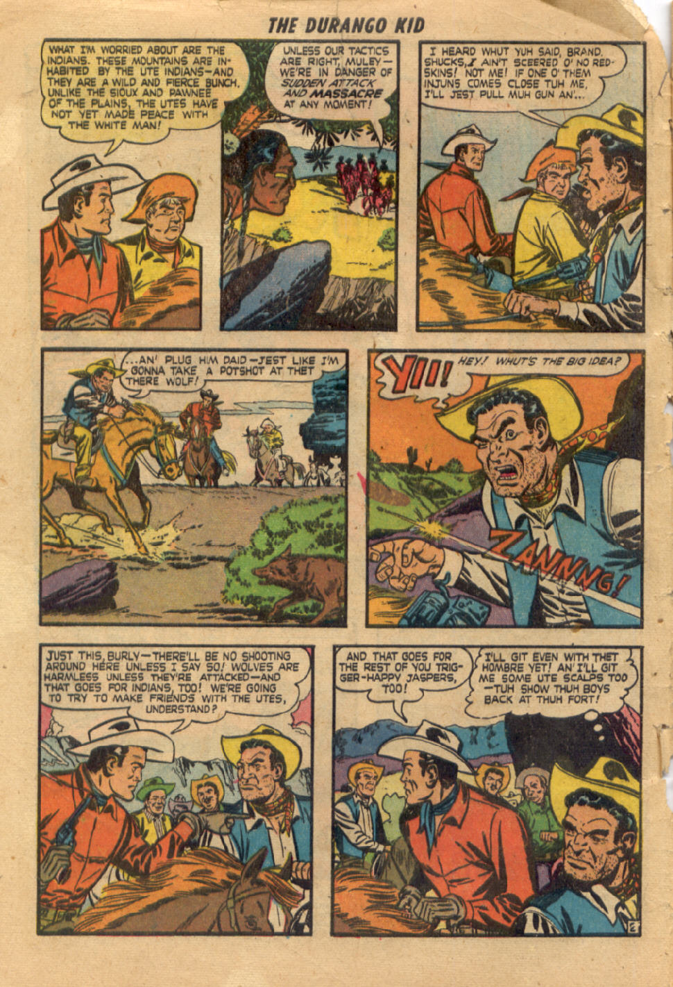 Read online Charles Starrett as The Durango Kid comic -  Issue #8 - 3