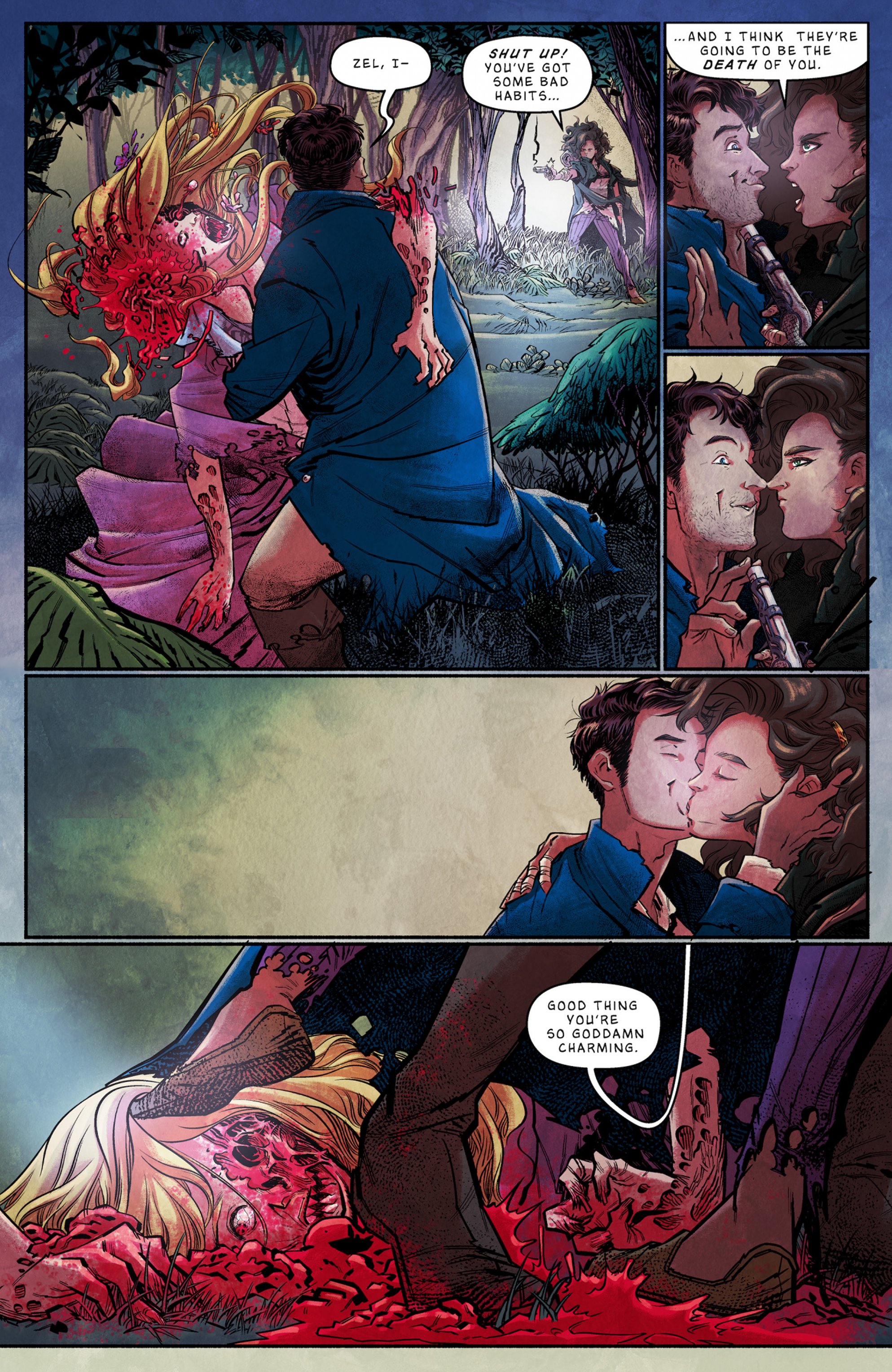 Read online Snow White Zombie Apocalypse comic -  Issue # Full - 44