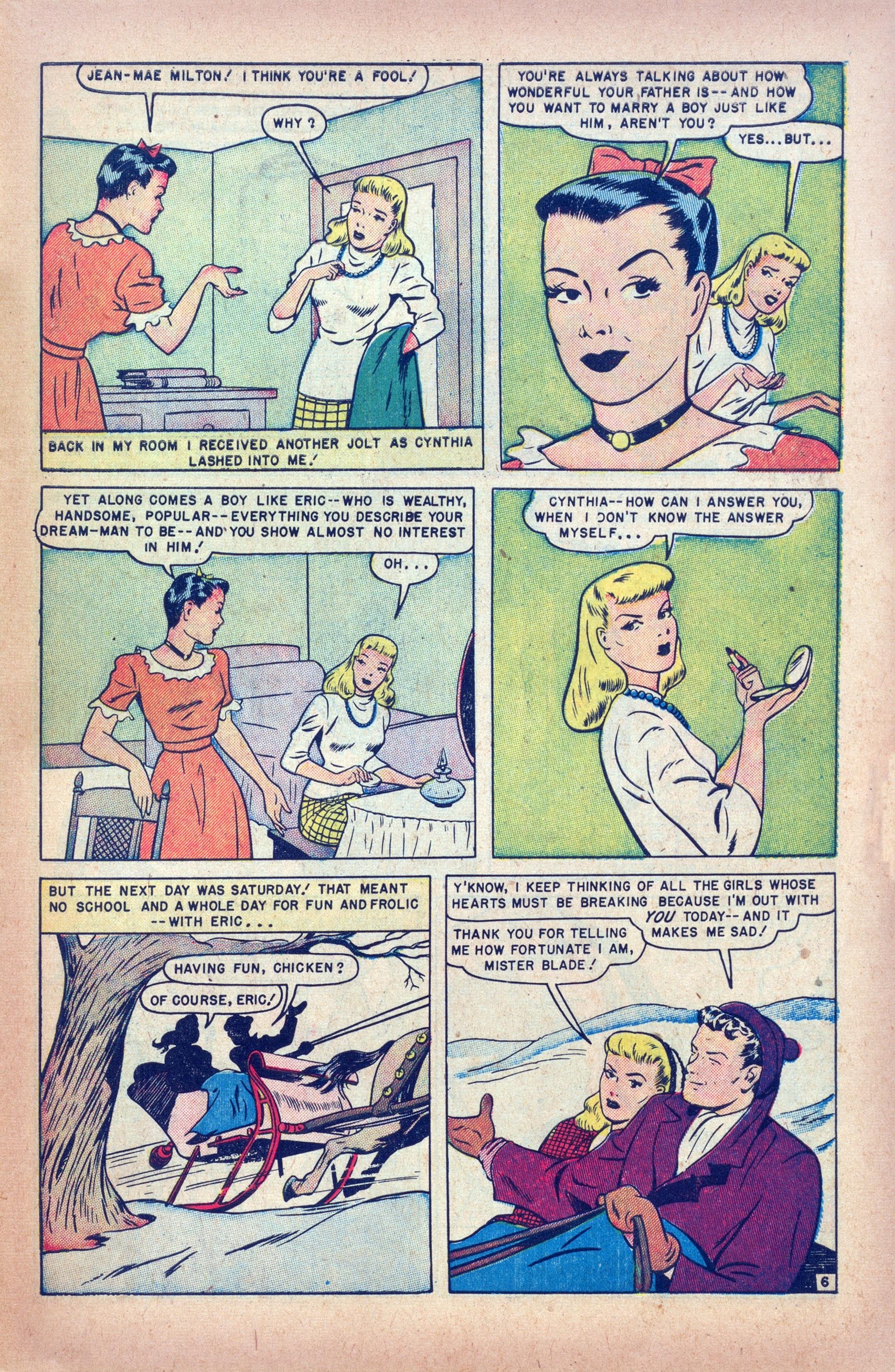 Read online Junior Miss (1947) comic -  Issue #34 - 41