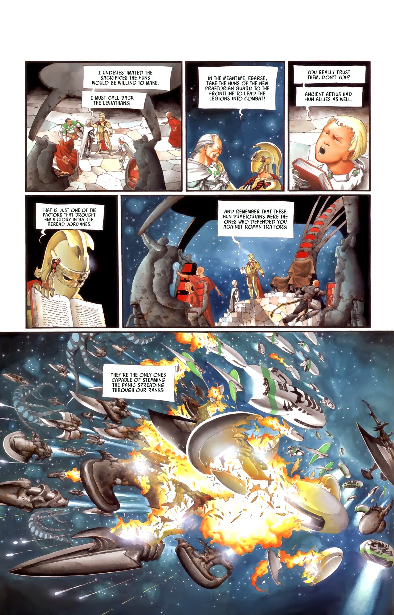 Read online Scourge Of The Gods: The Fall comic -  Issue #1 - 20