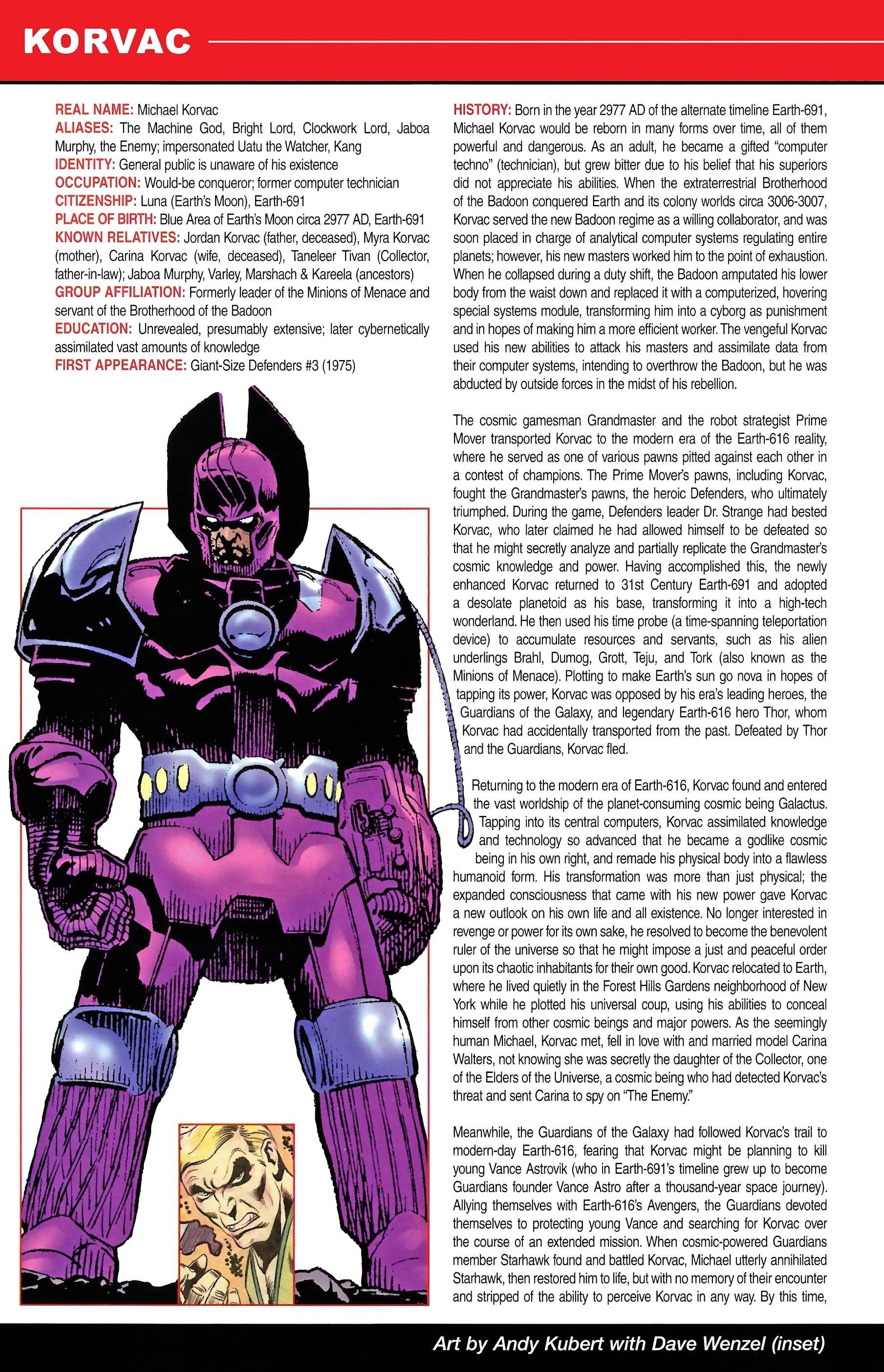Read online Official Handbook of the Marvel Universe A to Z comic -  Issue # TPB 6 (Part 2) - 10