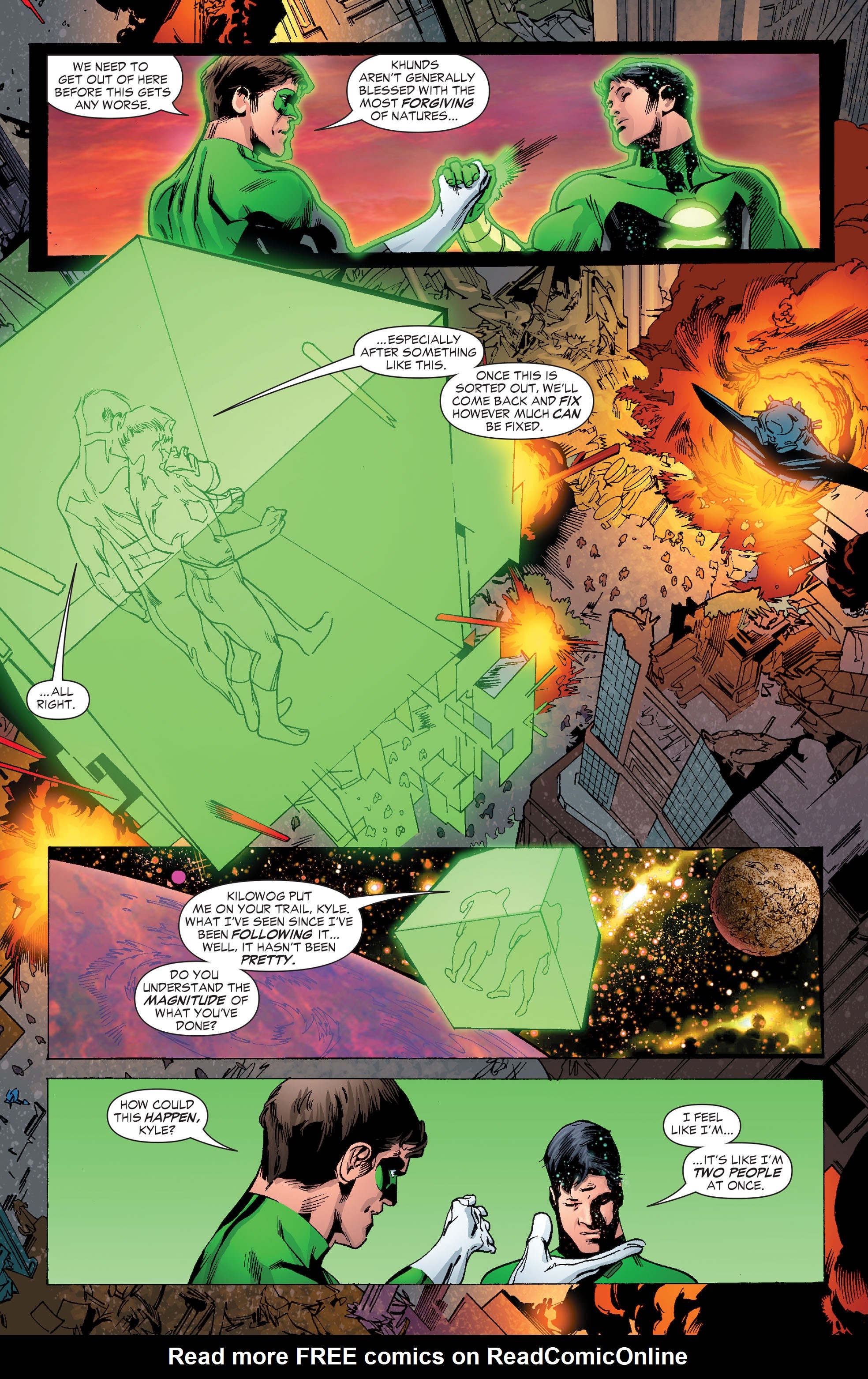 Read online Ion: Guardian of the Universe comic -  Issue #4 - 11