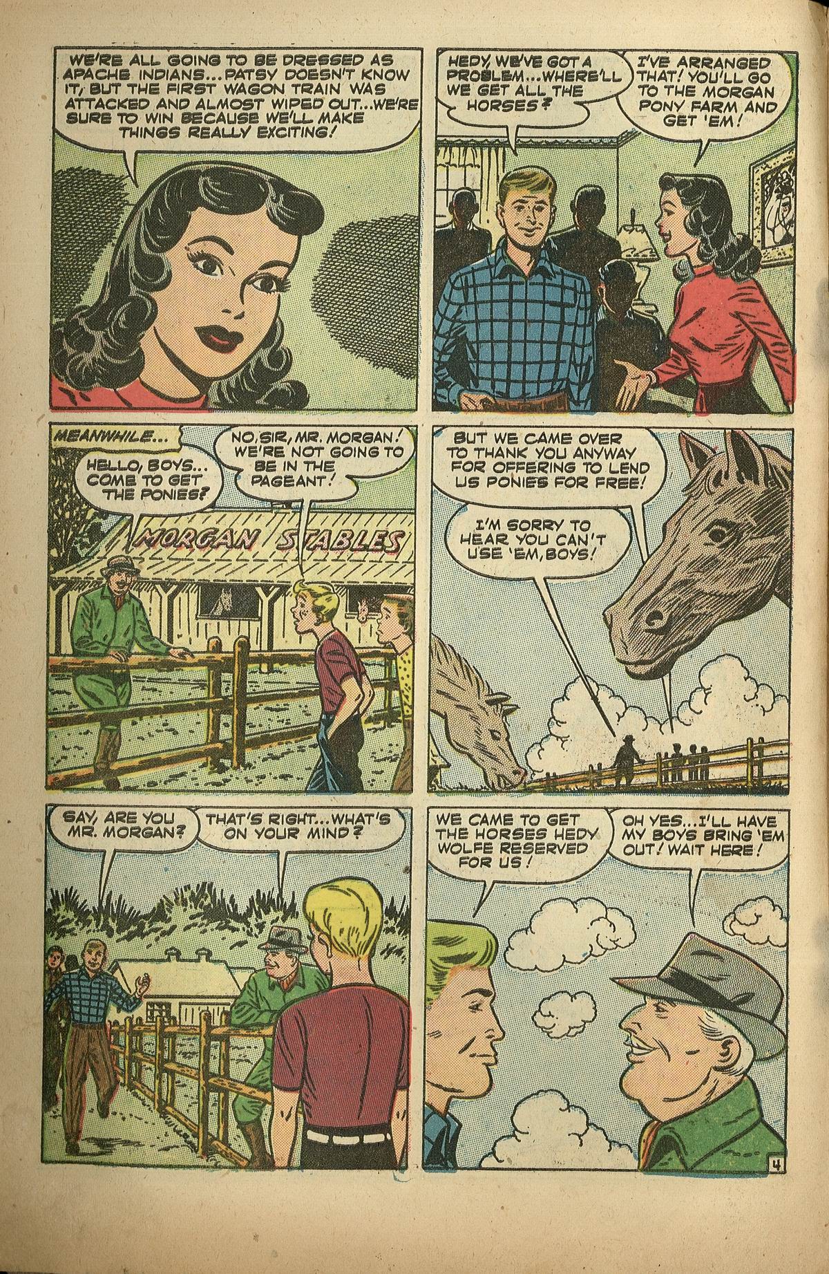Read online Patsy and Hedy comic -  Issue #27 - 6
