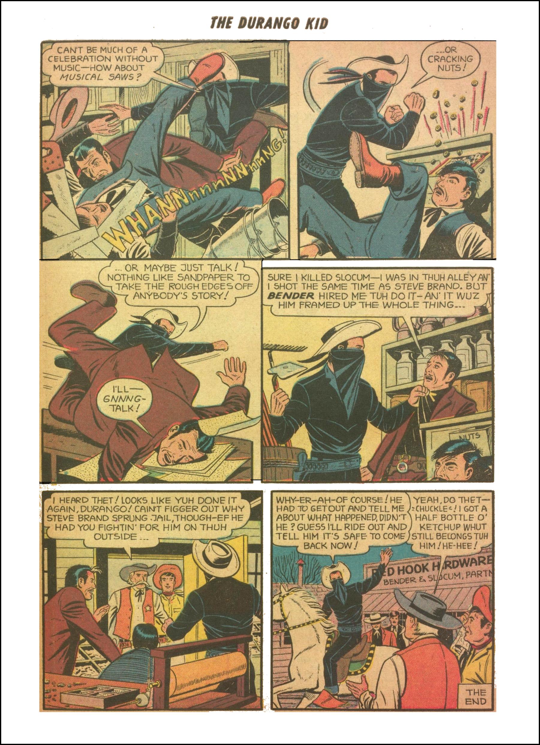 Read online Charles Starrett as The Durango Kid comic -  Issue #27 - 33