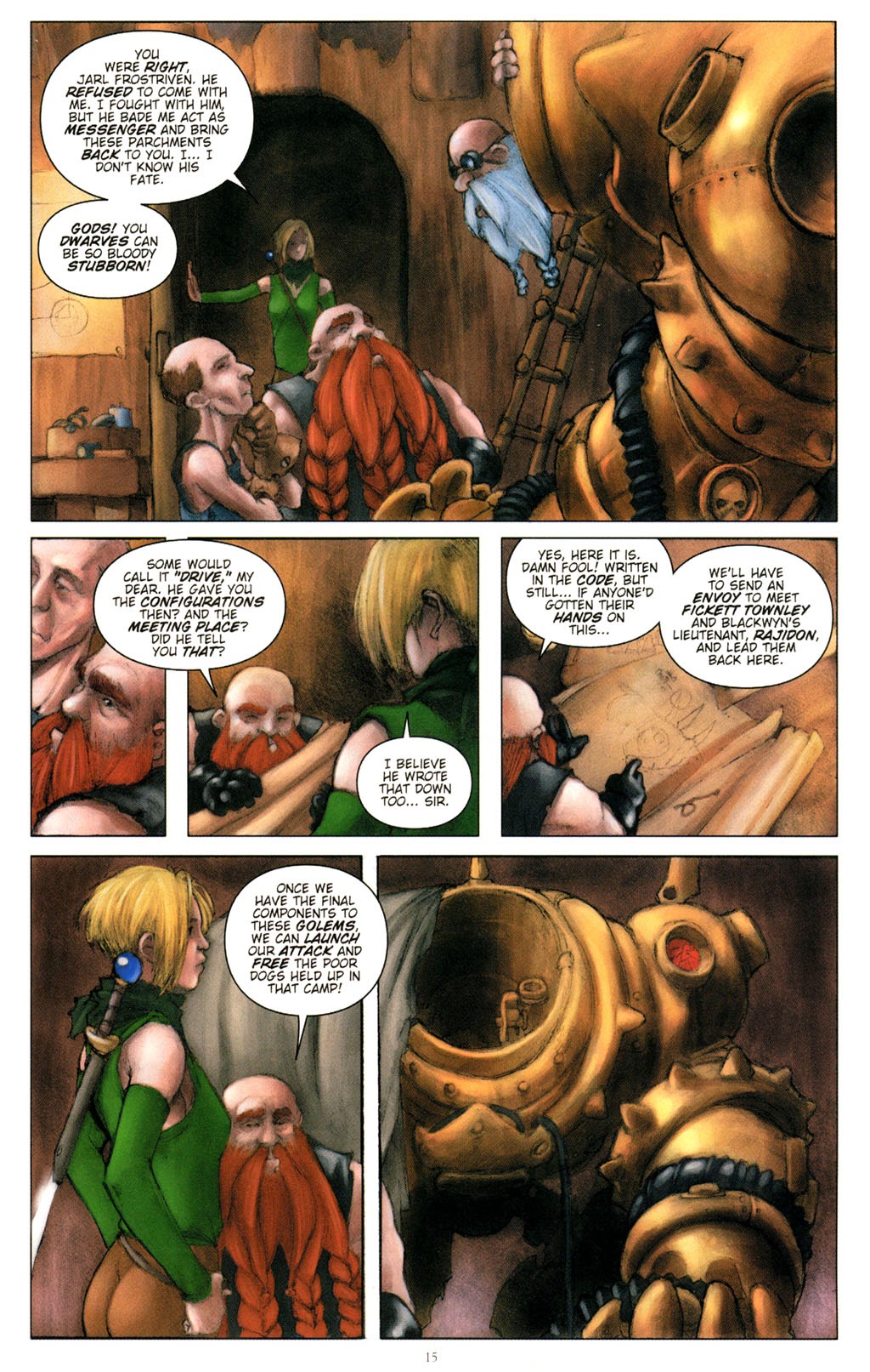 Read online Mage Knight: Stolen Destiny comic -  Issue #2 - 17