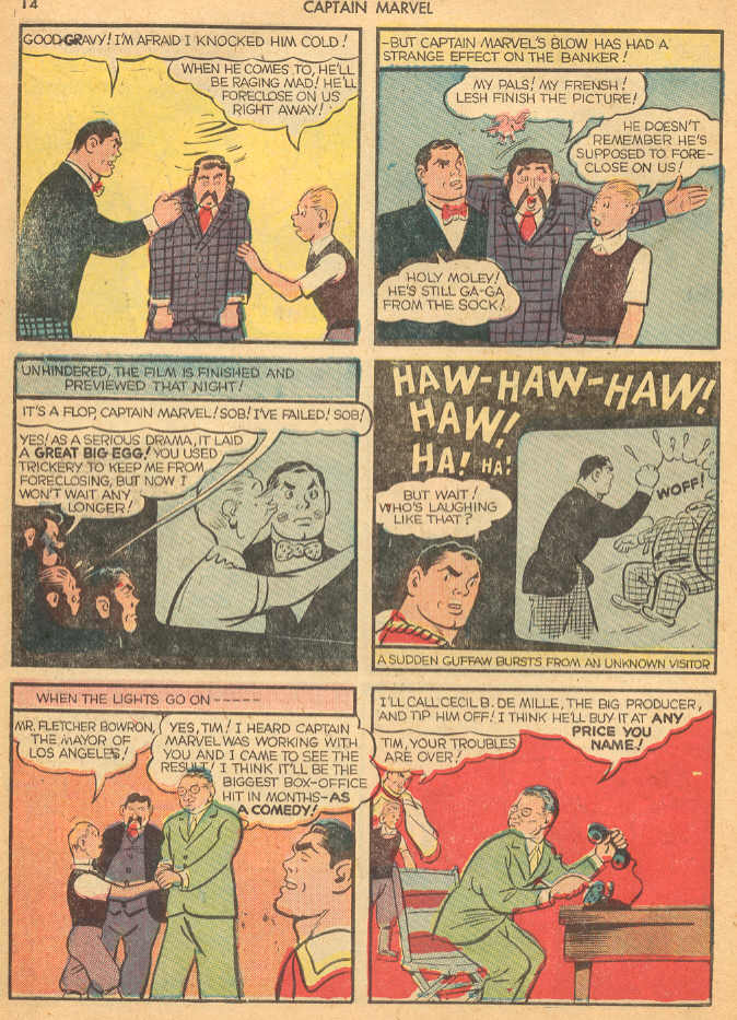 Read online Captain Marvel Adventures comic -  Issue #27 - 14