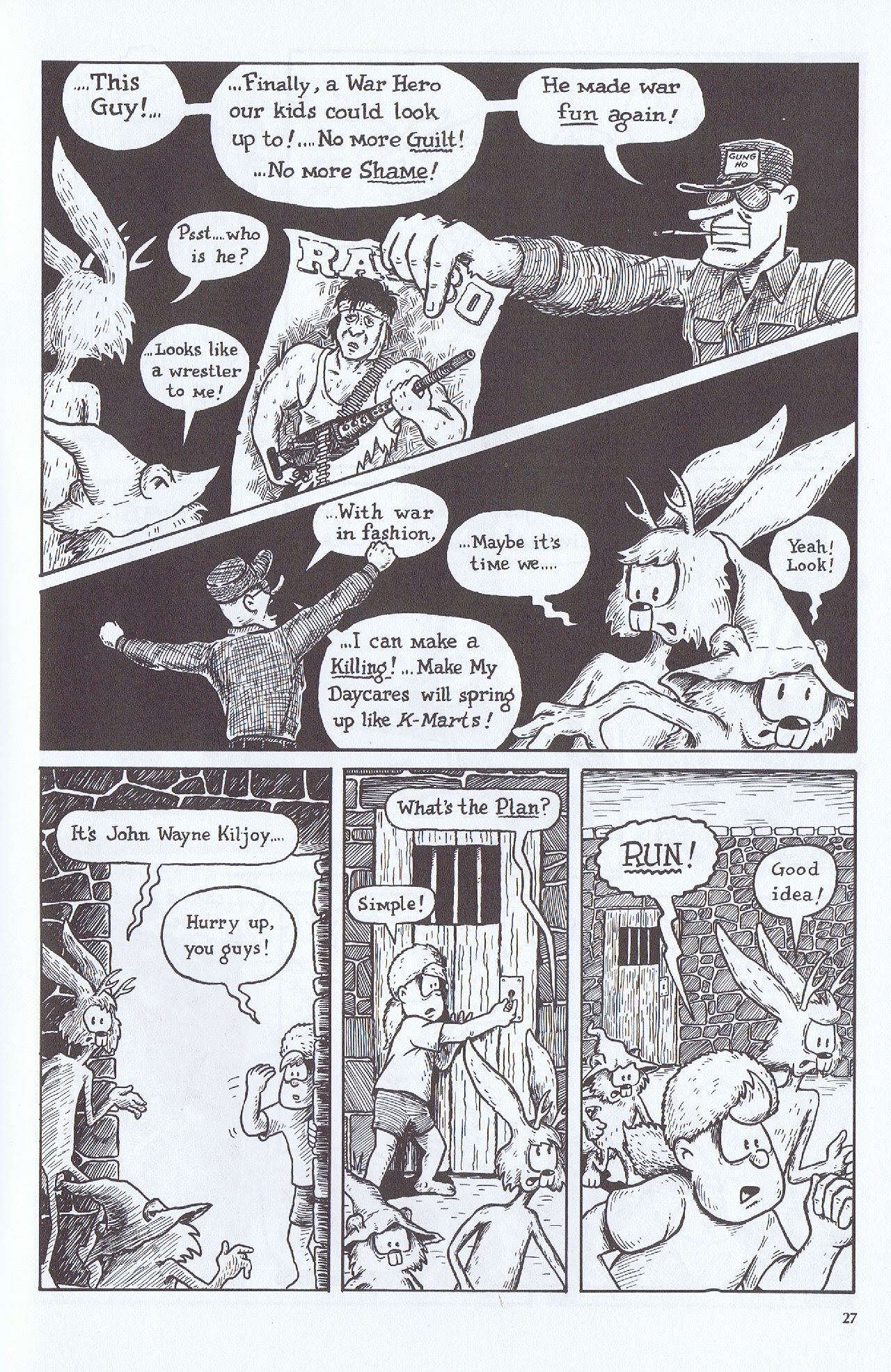 Read online Tales Of The Jackalope comic -  Issue #1 - 29