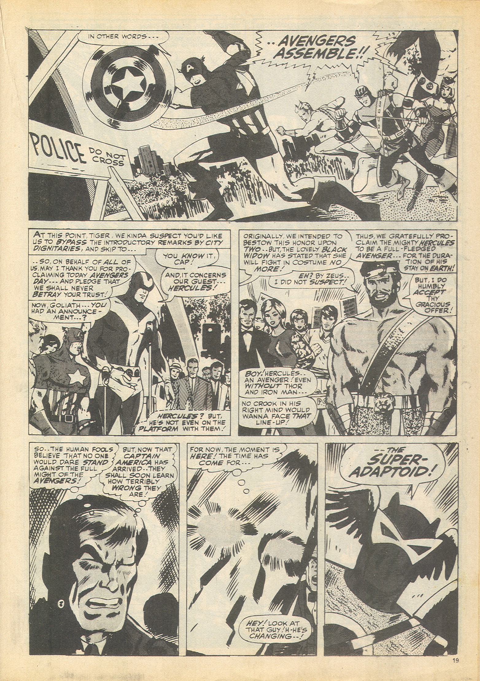 Read online The Avengers (1973) comic -  Issue #56 - 19