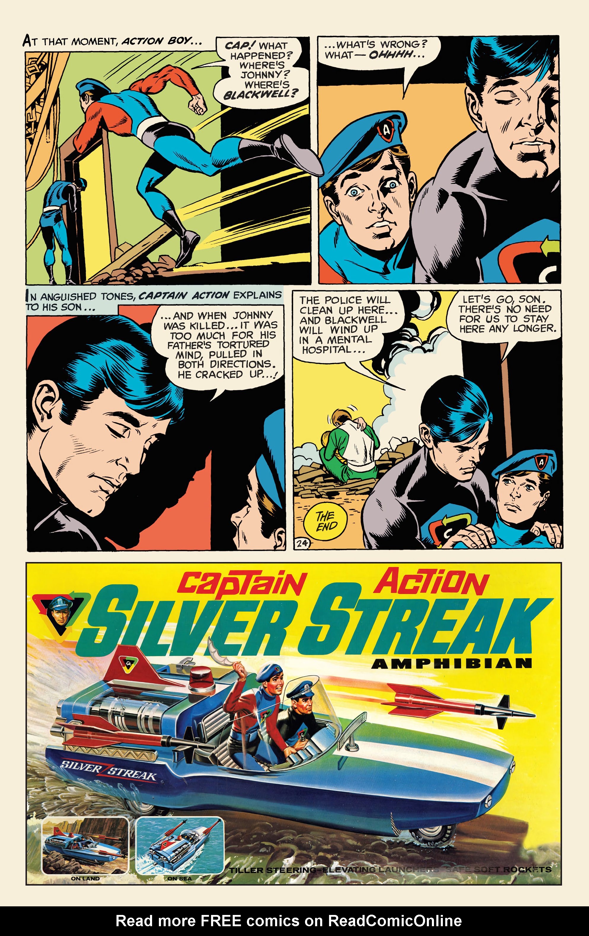 Read online Captain Action: Classic Collection comic -  Issue # TPB - 134