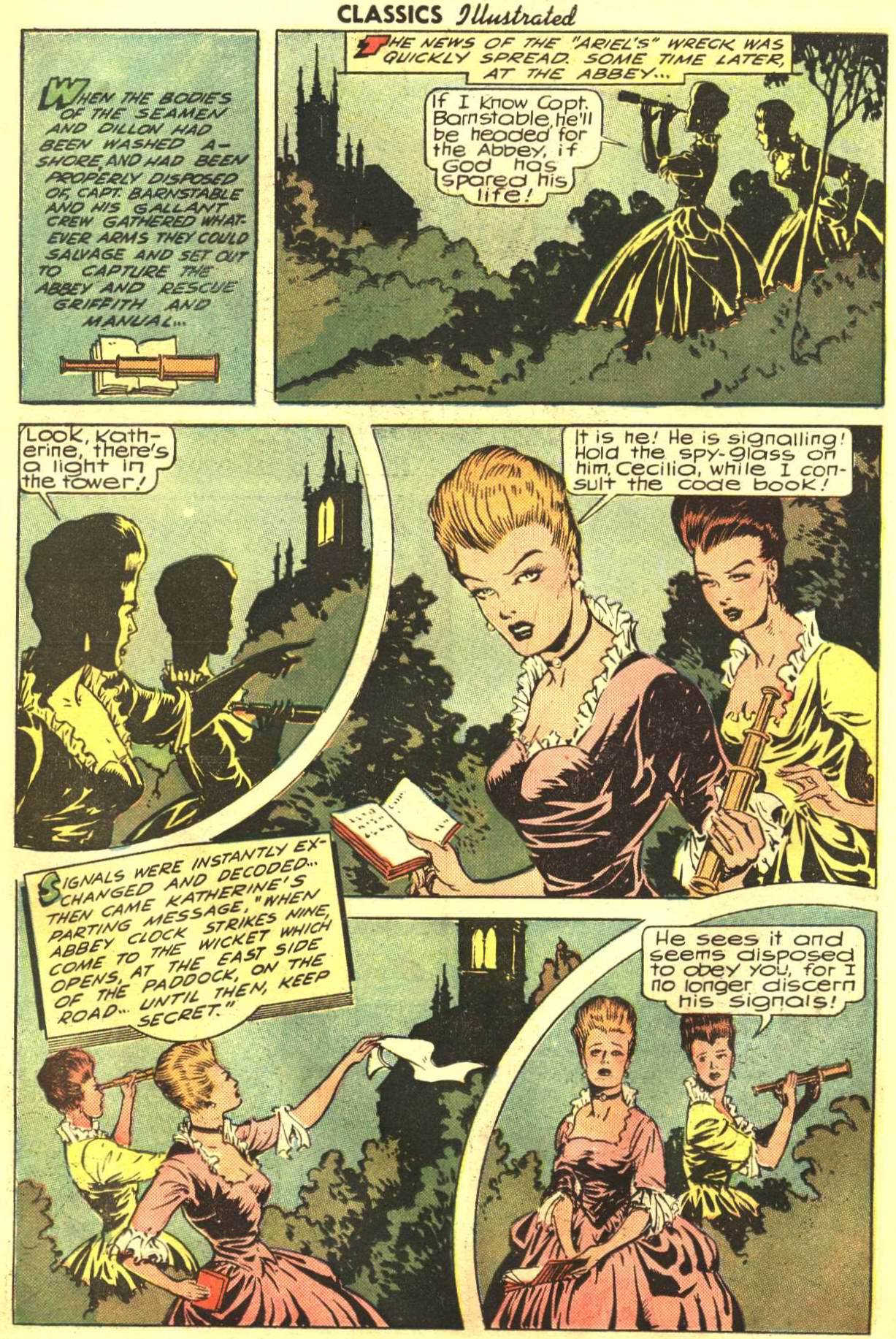Read online Classics Illustrated comic -  Issue #70 - 38