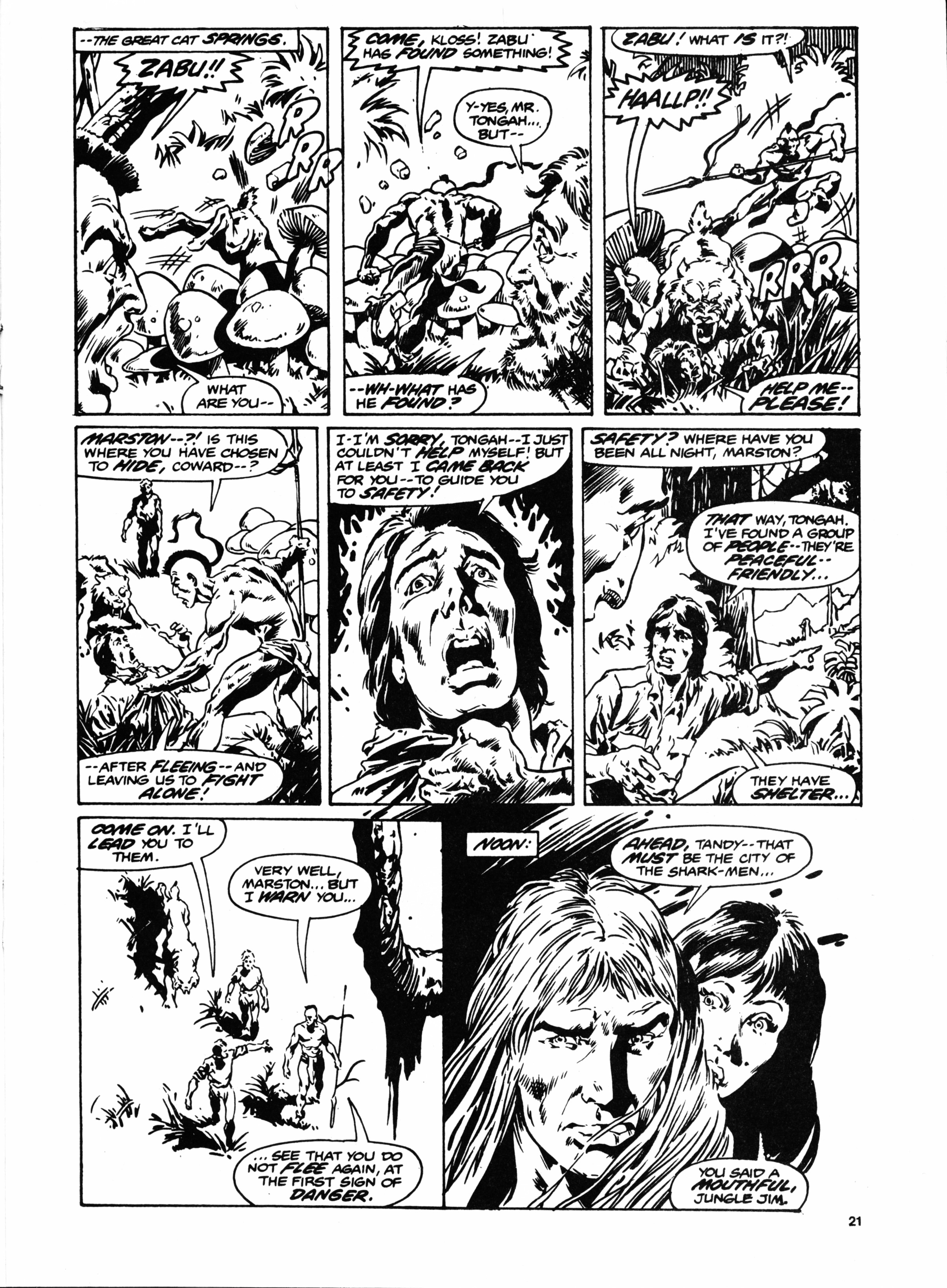 Read online Planet of the Apes (1974) comic -  Issue #117 - 21