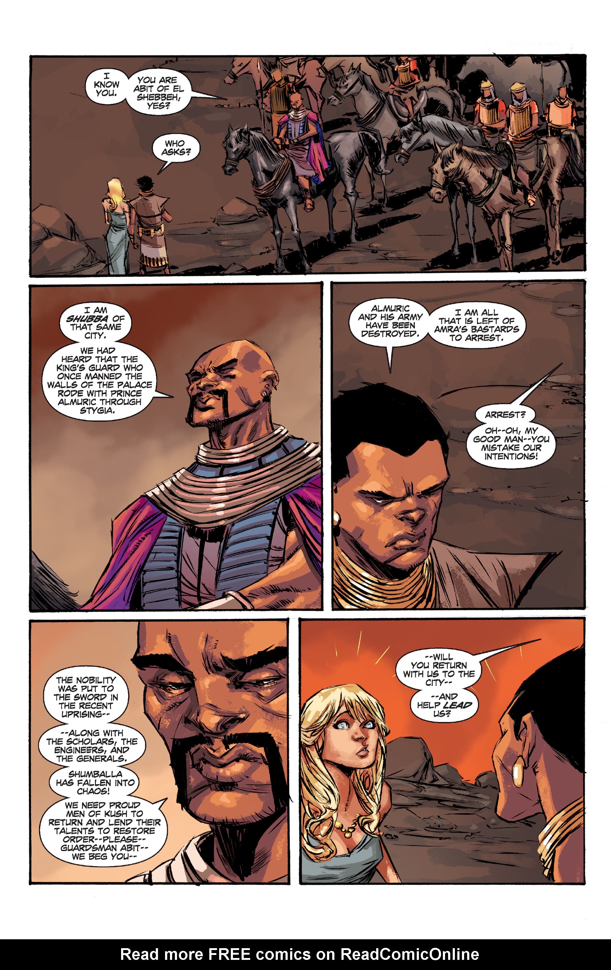 Read online Conan Chronicles Epic Collection comic -  Issue # TPB Shadows Over Kush (Part 3) - 62