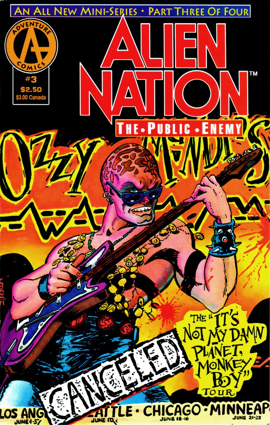 Read online Alien Nation: Public Enemy comic -  Issue #3 - 2