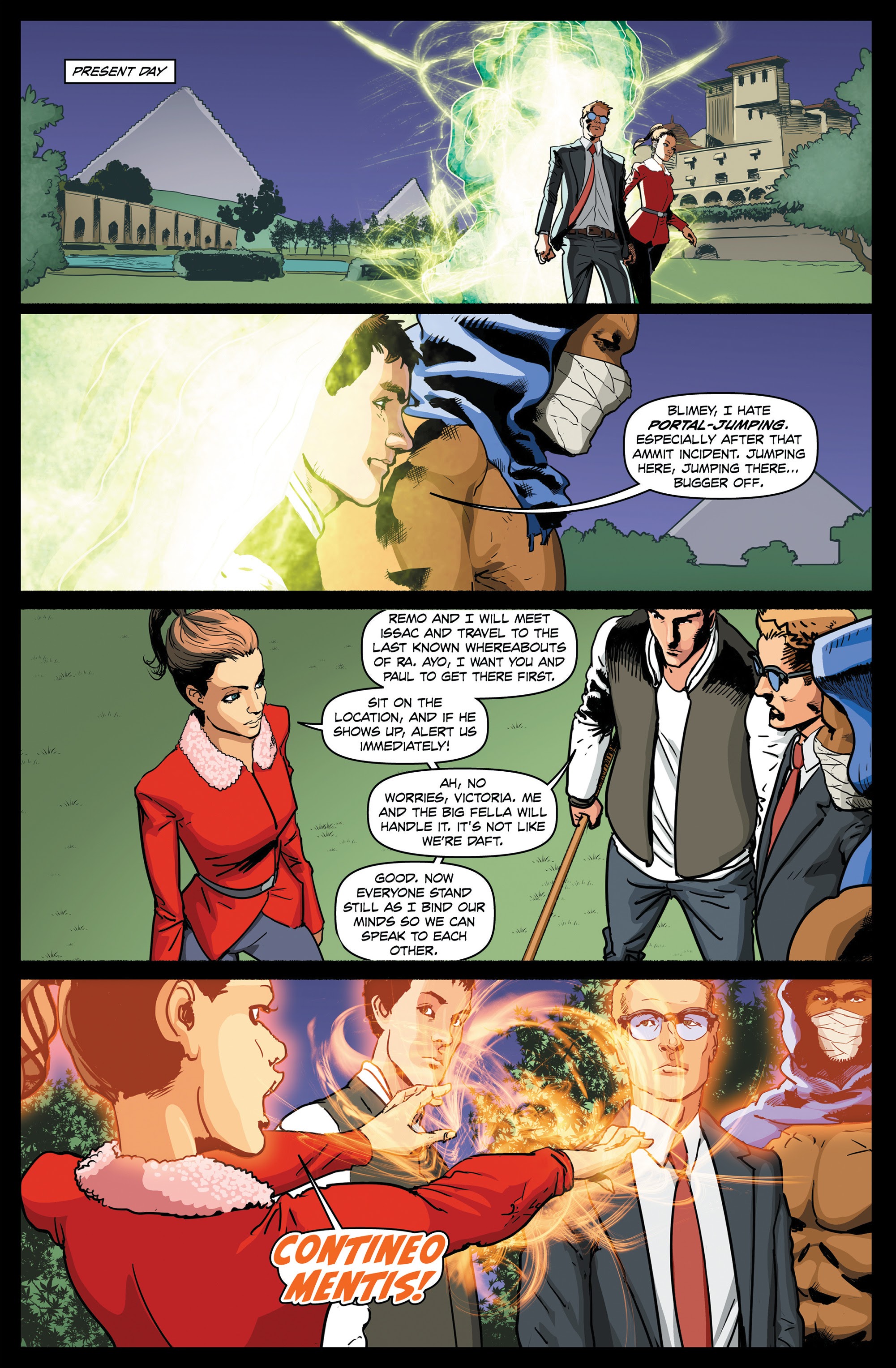Read online The Agency (2014) comic -  Issue # TPB - 114
