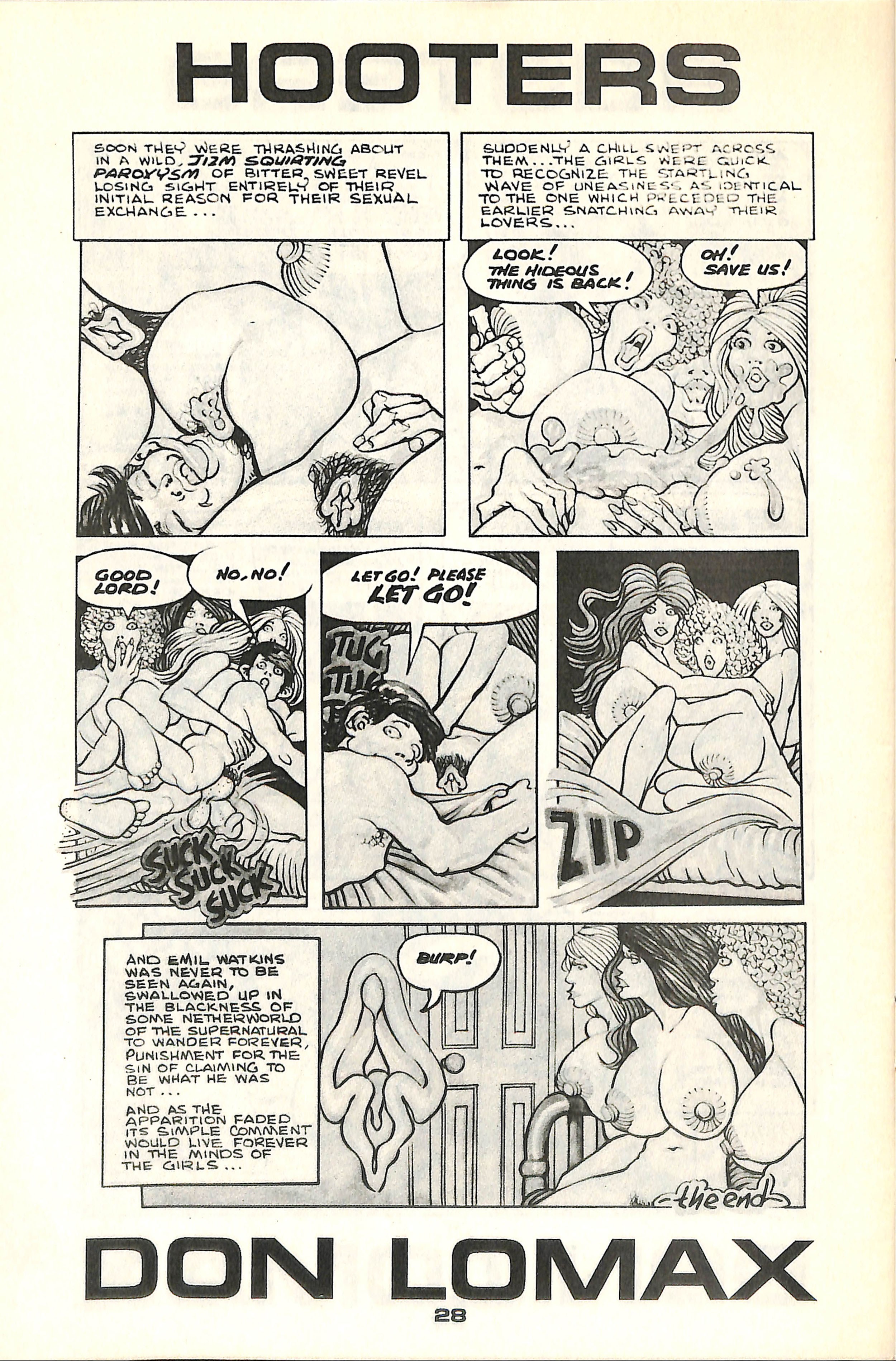 Read online Hooters comic -  Issue #5 - 33