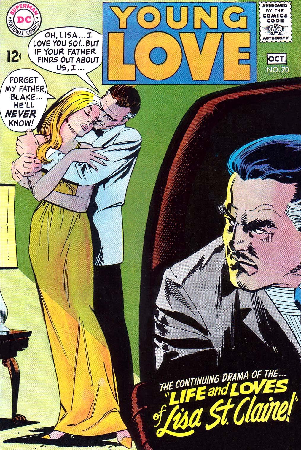 Read online Young Love (1963) comic -  Issue #70 - 1