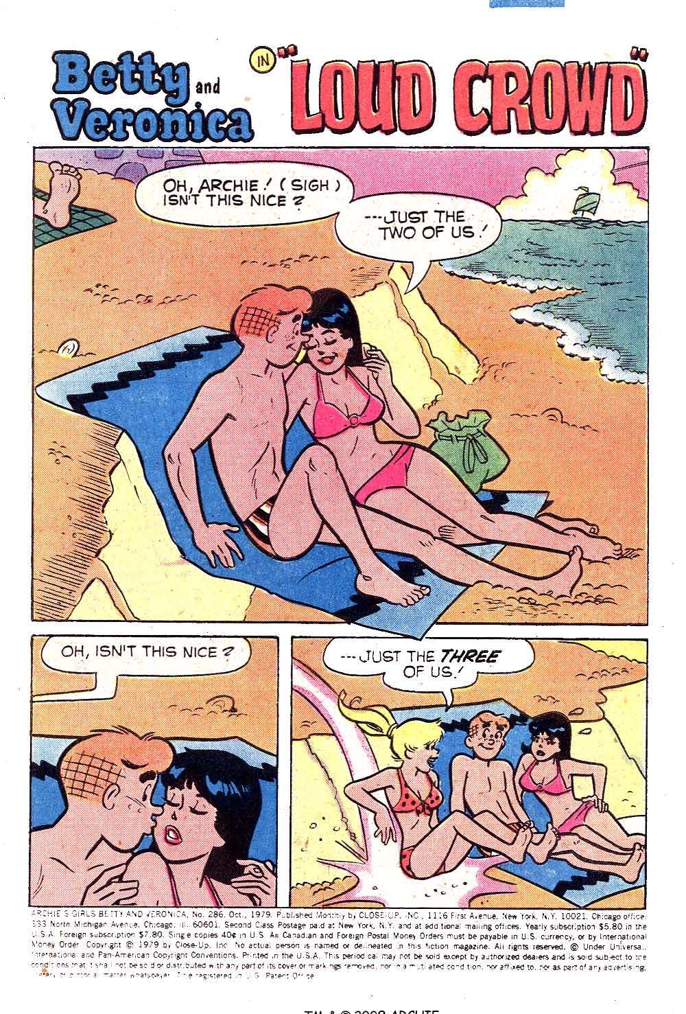 Read online Archie's Girls Betty and Veronica comic -  Issue #286 - 3