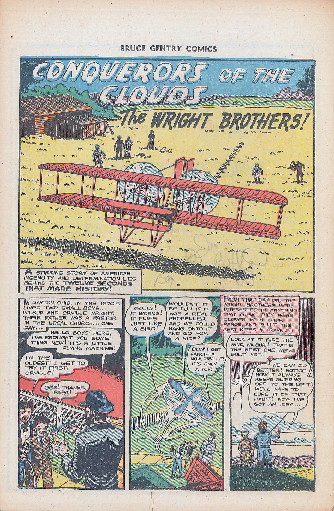 Read online Bruce Gentry comic -  Issue #7 - 22