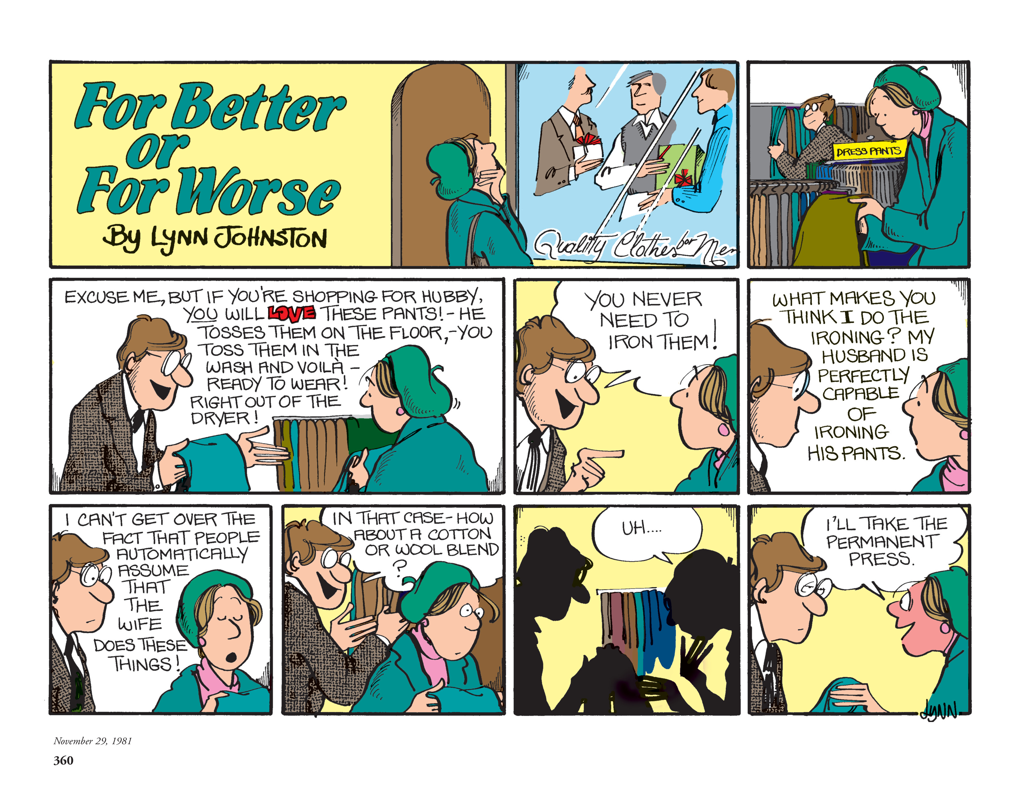 Read online For Better Or For Worse: The Complete Library comic -  Issue # TPB 1 (Part 4) - 63