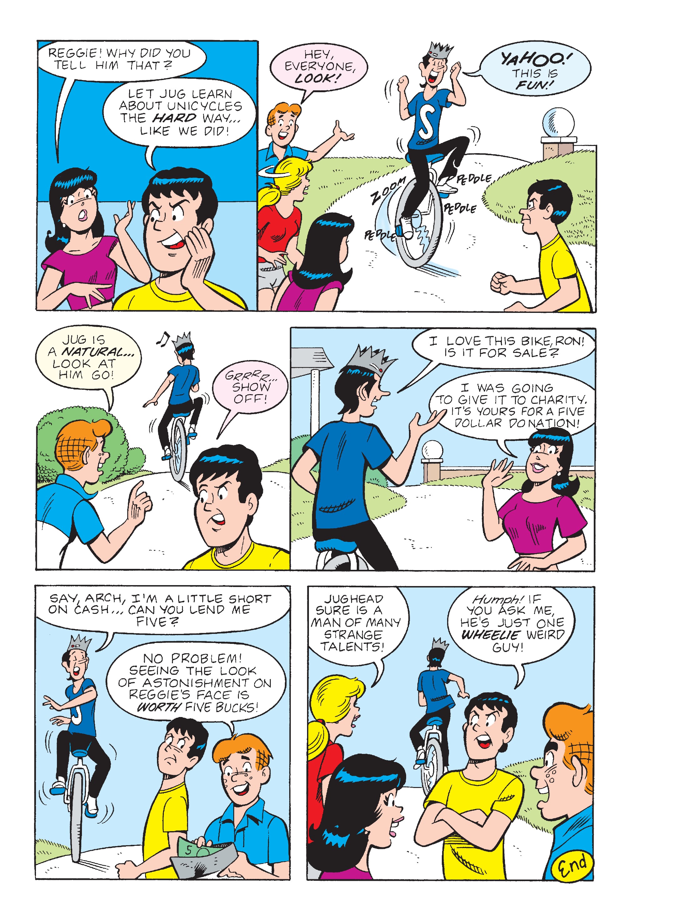 Read online Betty & Veronica Friends Double Digest comic -  Issue #254 - 206