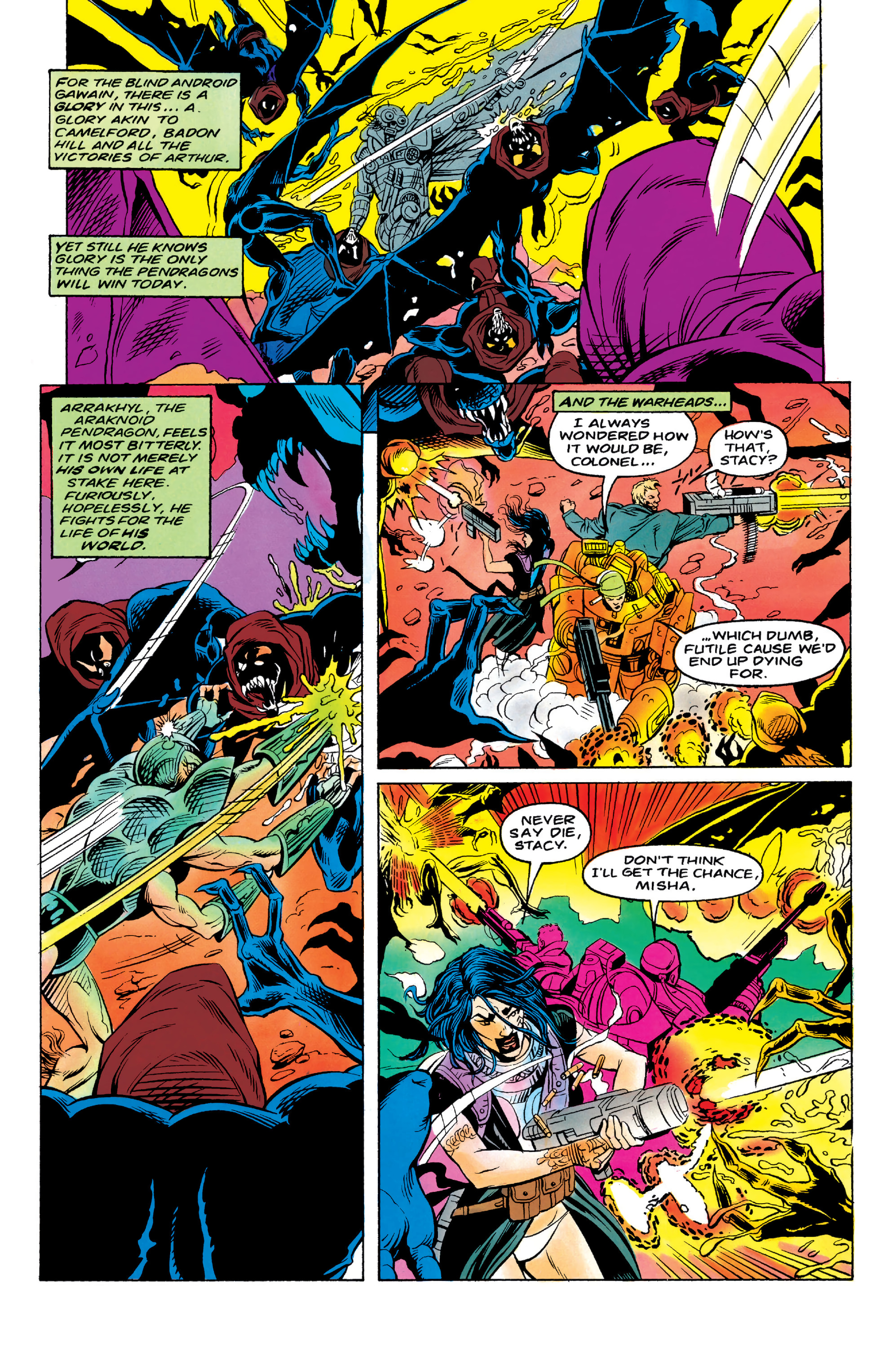 Read online Knights of Pendragon Omnibus comic -  Issue # TPB (Part 7) - 11