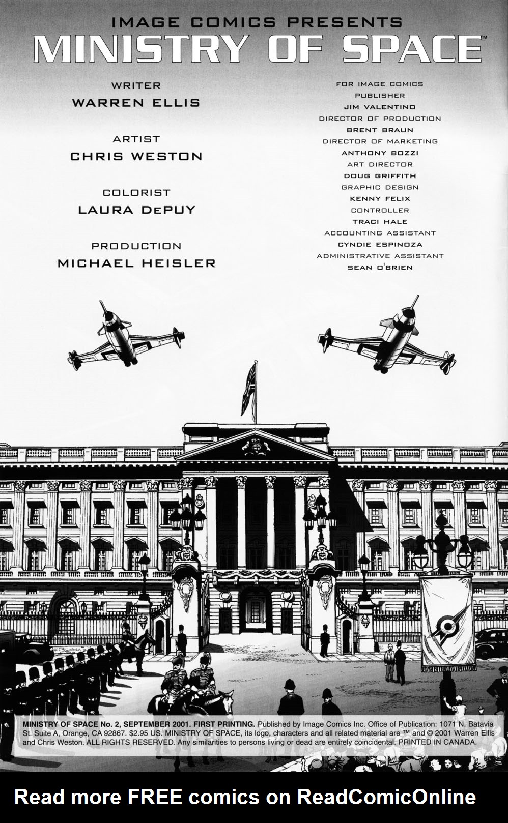 Read online Ministry of Space comic -  Issue #2 - 2