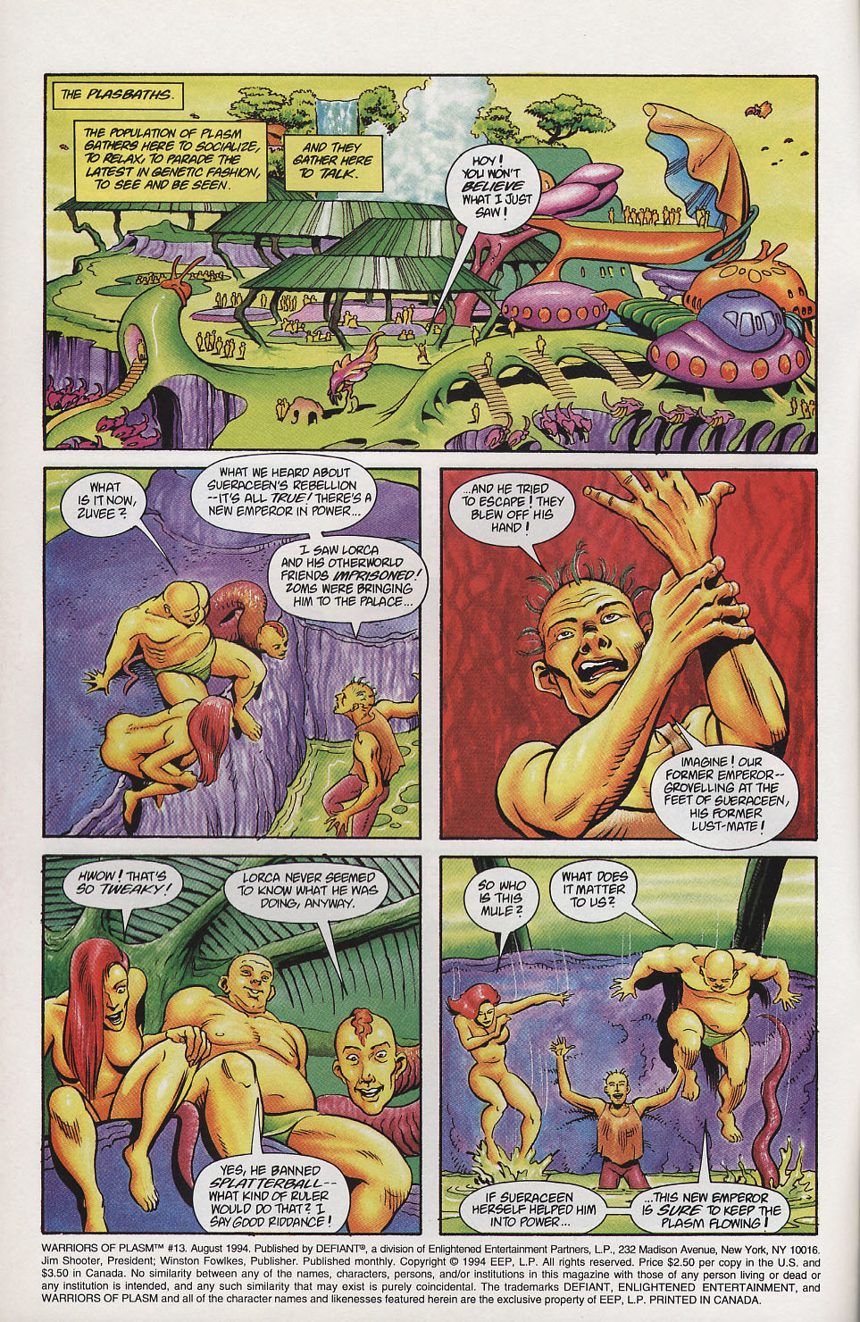 Read online Warriors of Plasm comic -  Issue #13 - 5