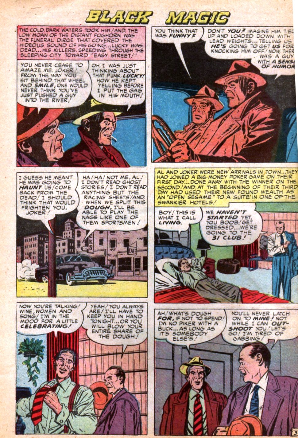 Read online Black Magic (1950) comic -  Issue #5 - 14