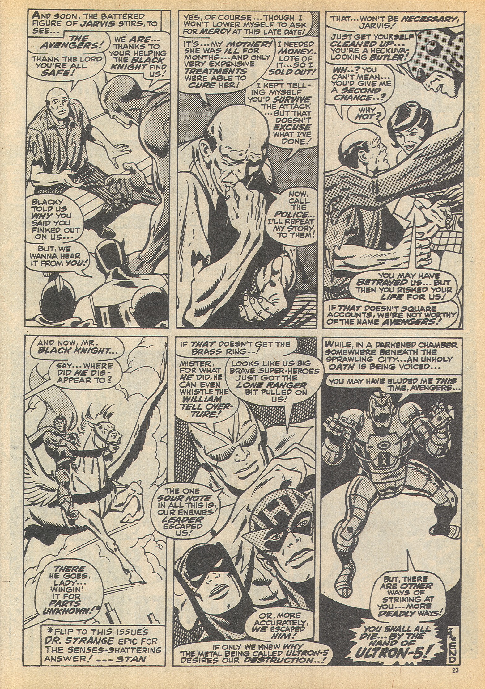 Read online The Avengers (1973) comic -  Issue #75 - 23