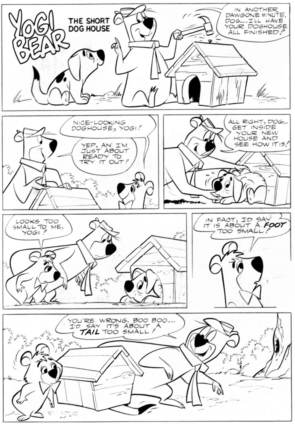 Read online Huckleberry Hound (1960) comic -  Issue #28 - 35