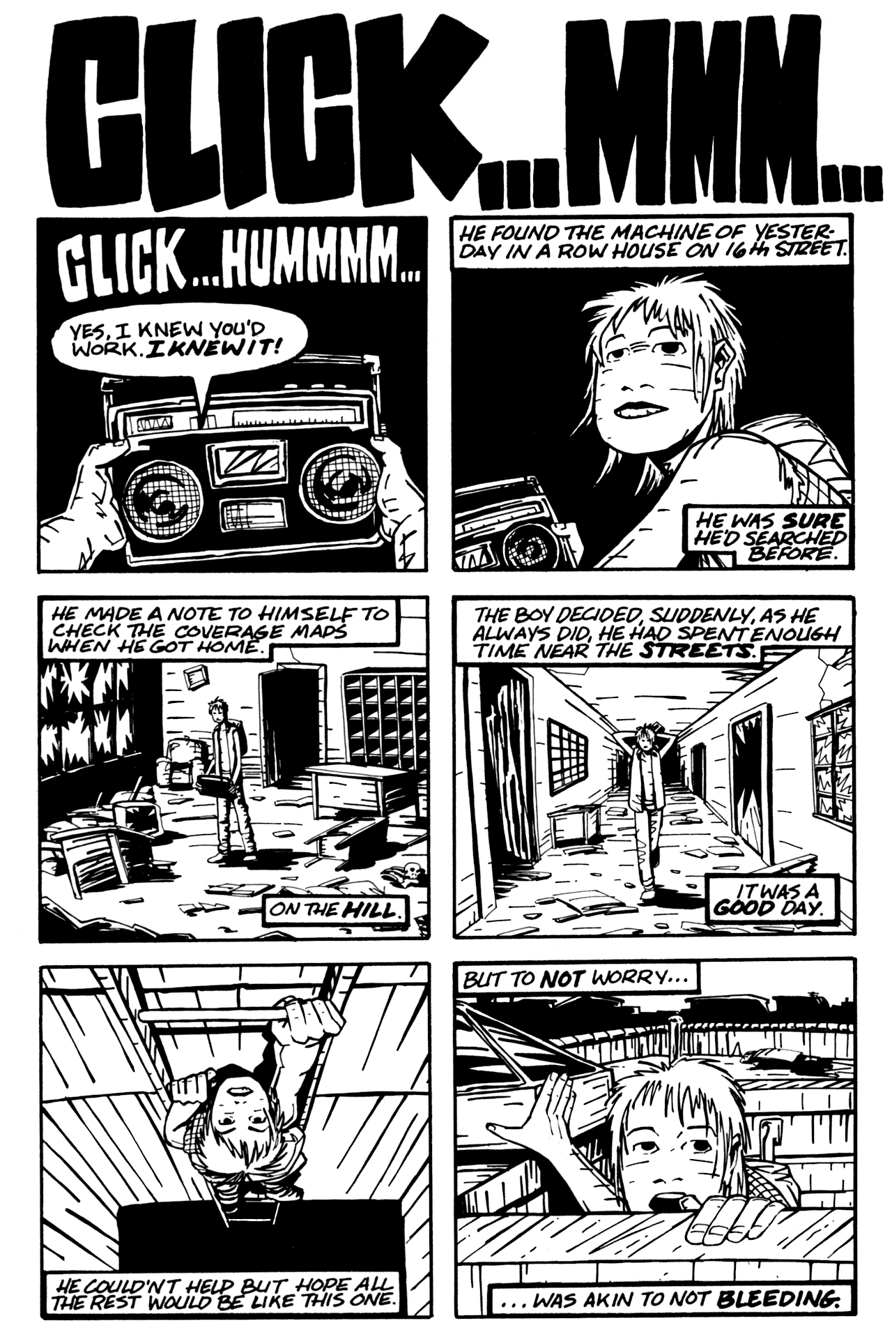 Read online Scab comic -  Issue #1 - 4
