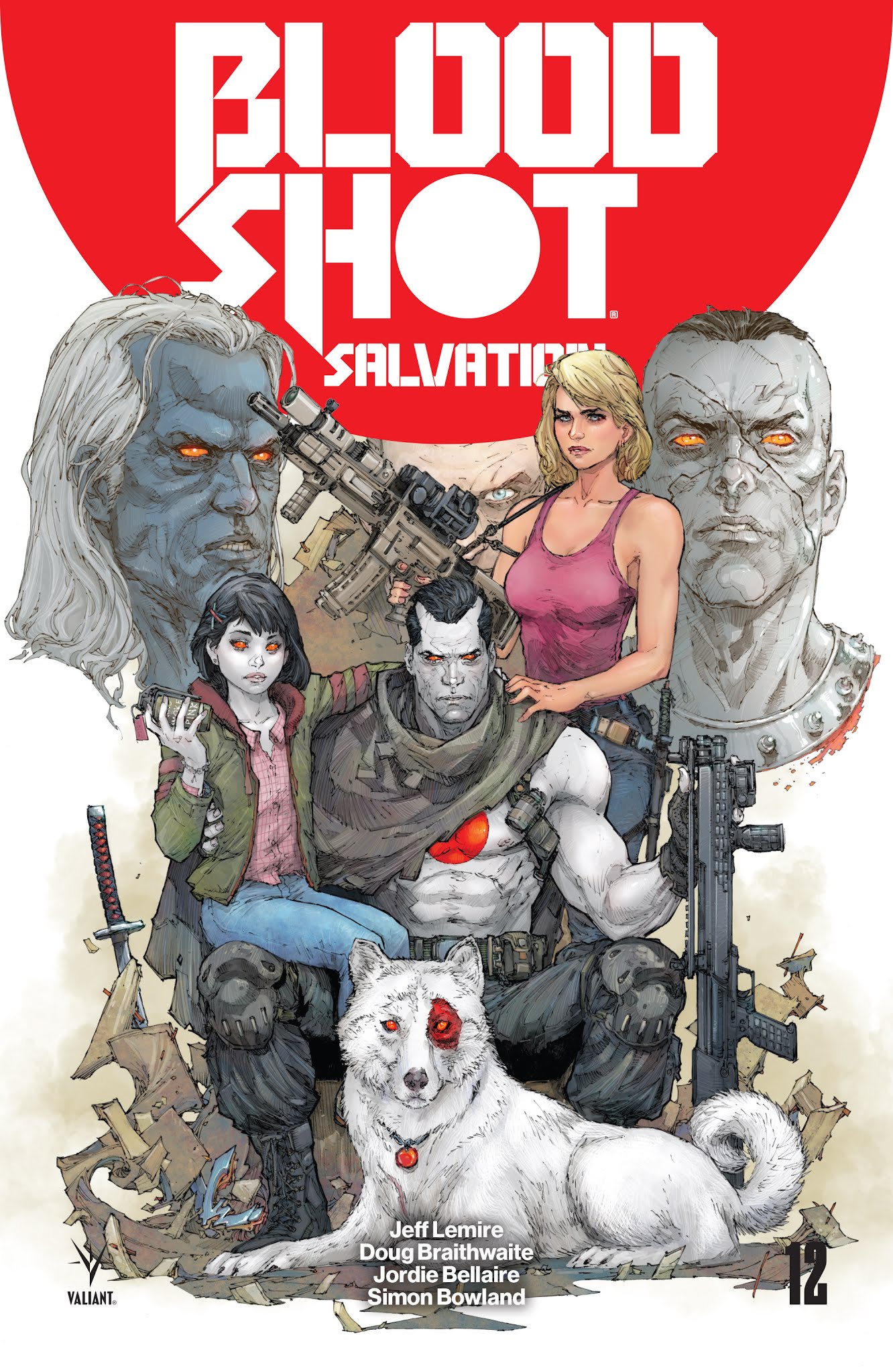 Read online Bloodshot Salvation comic -  Issue #12 - 1